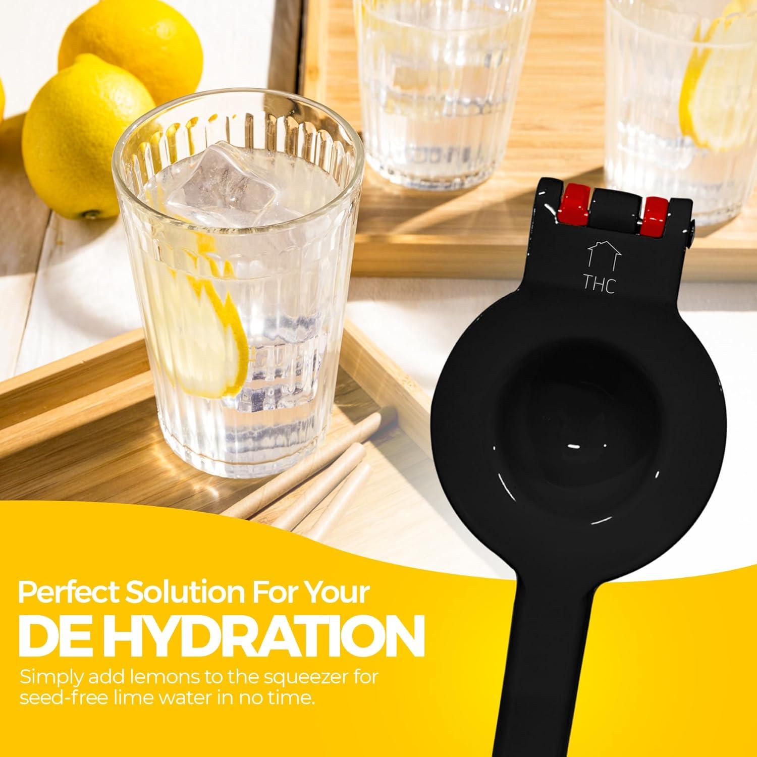 Exprimidor Manual THC de Aluminio 2 en 1 para Cítricos