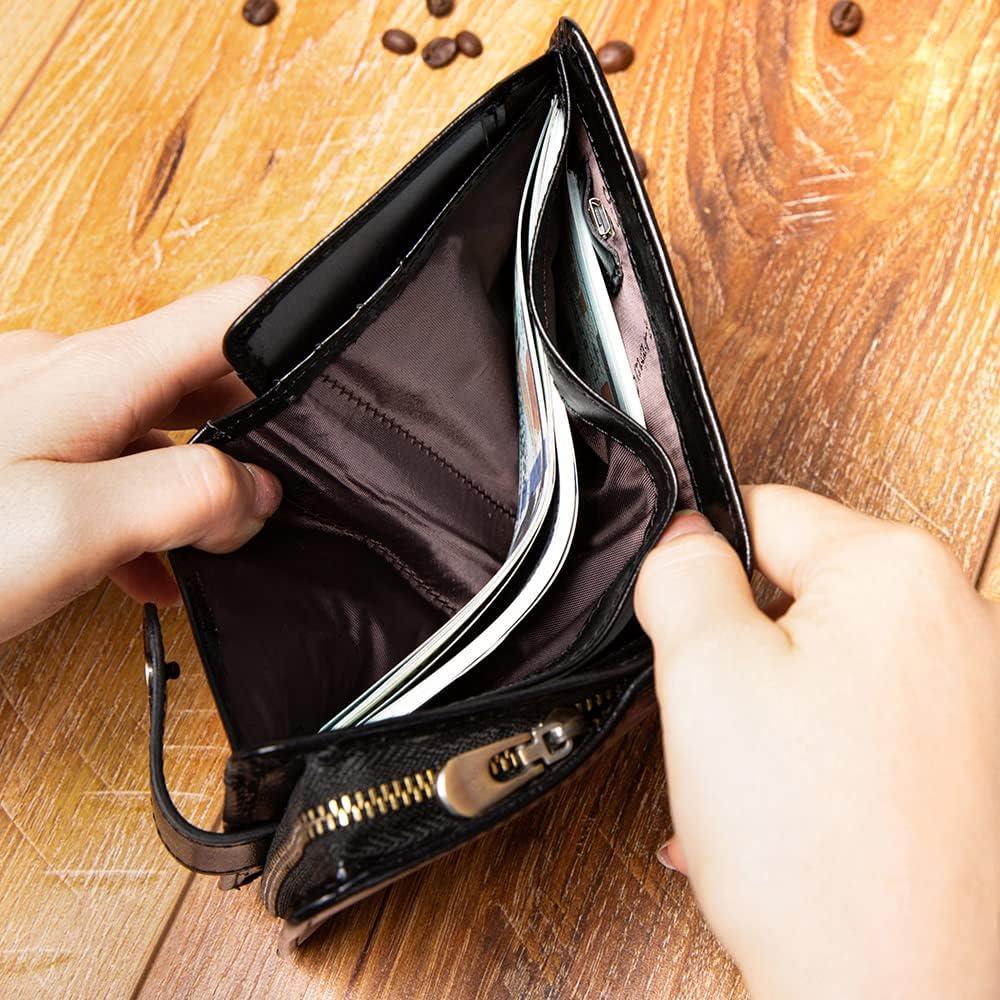 Billetera Bifold Bluetooth Anti-Pérdida Donmia Negra