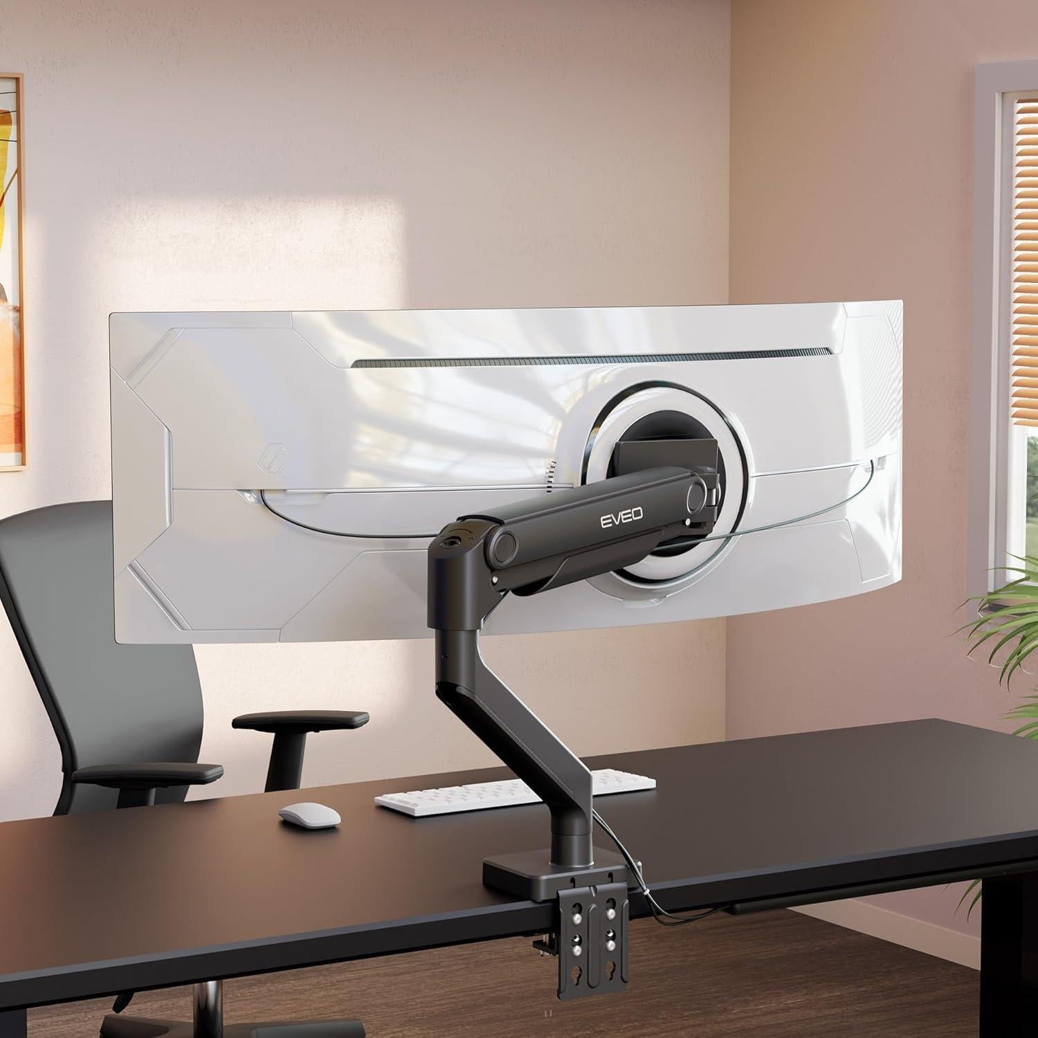 Brazo de Monitor Ultrawide EVEO hasta 49" - Soporte VESA 100x100