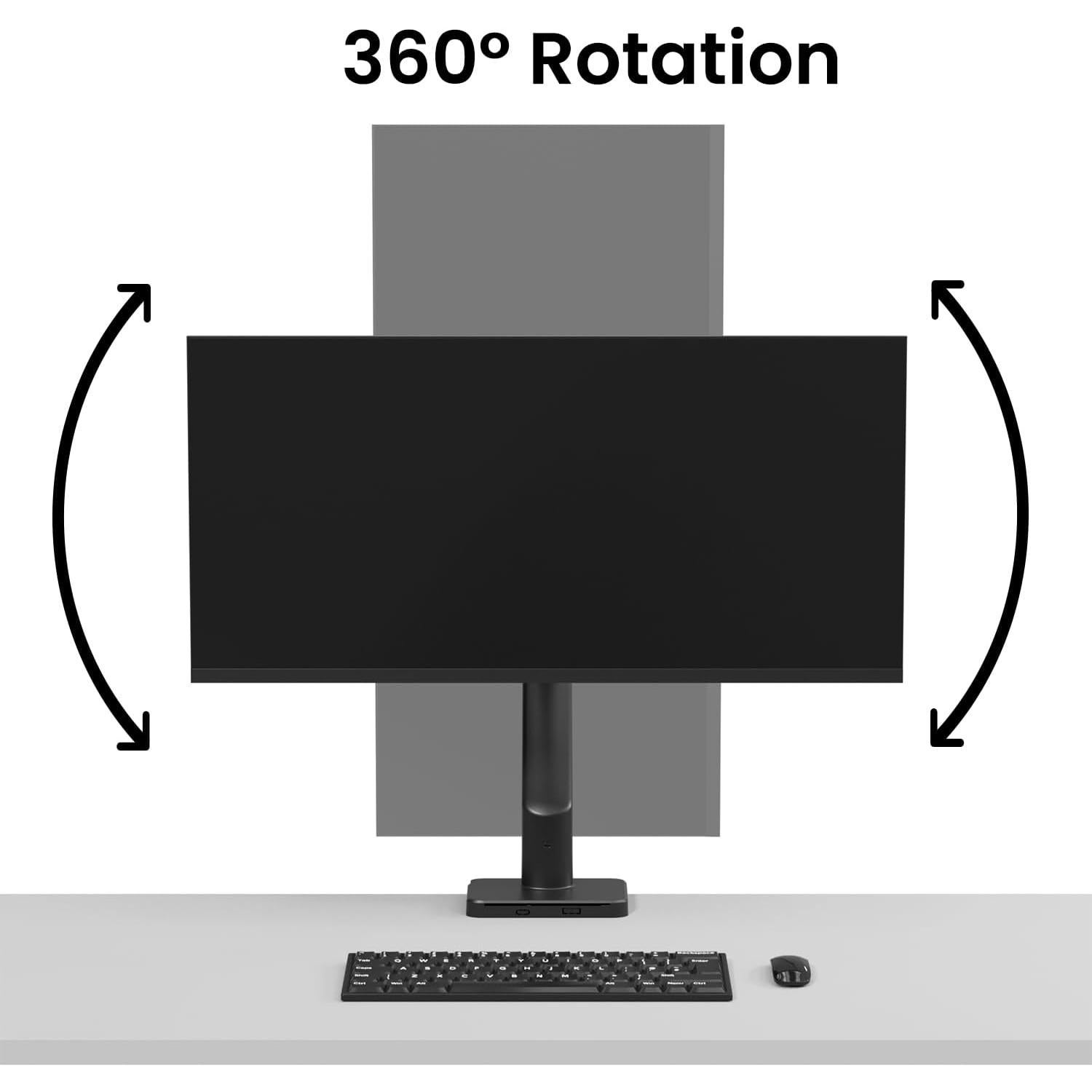 Brazo de Monitor Ultrawide EVEO hasta 49" - Soporte VESA 100x100