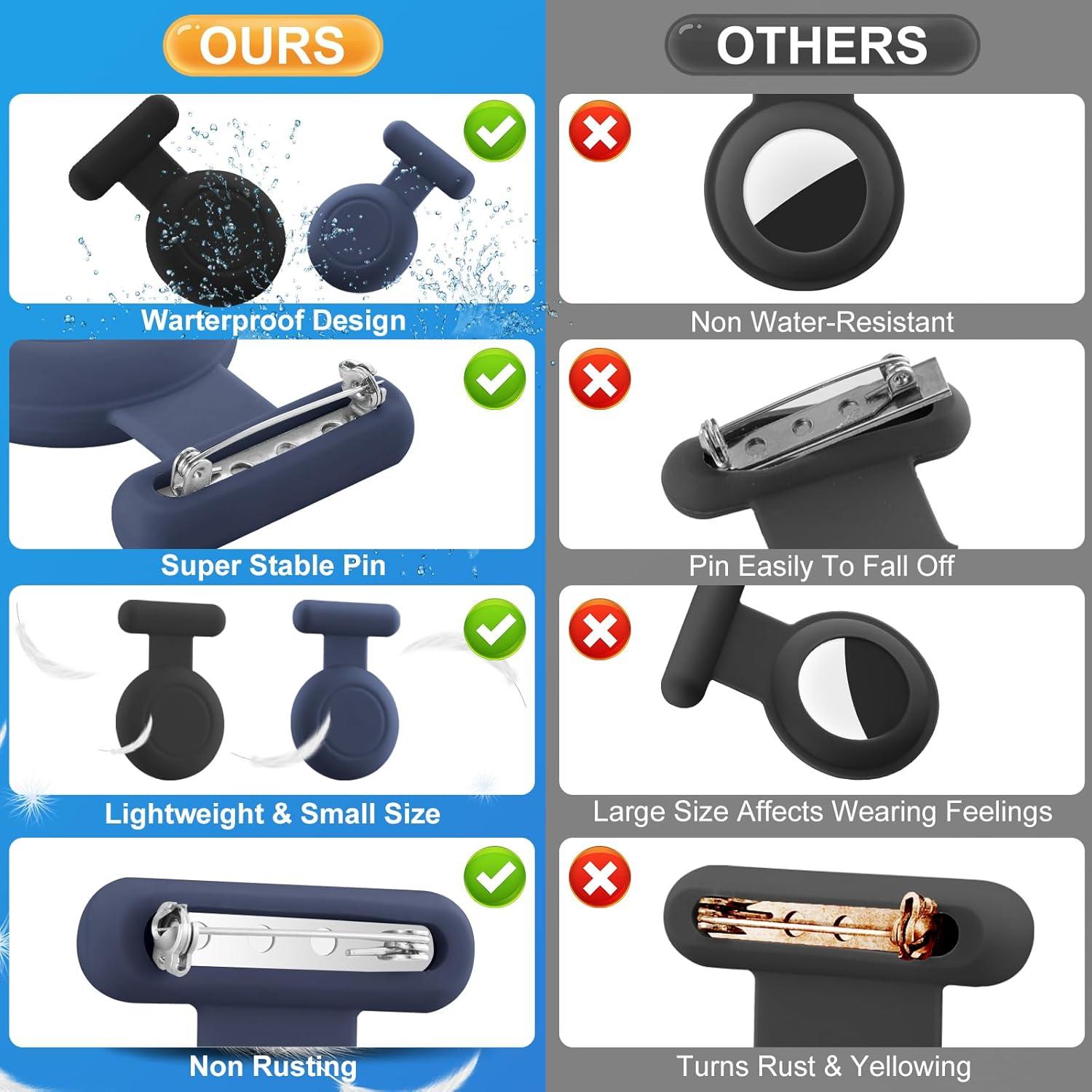 Soporte Impermeable para AirTag AGMZ - 2 Piezas