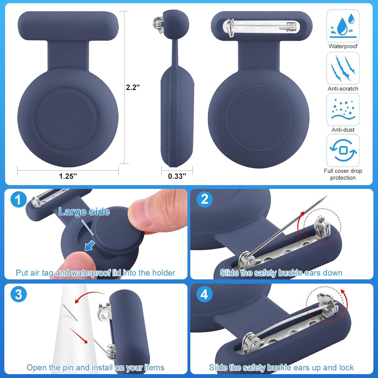 Soporte Impermeable para AirTag AGMZ - 2 Piezas