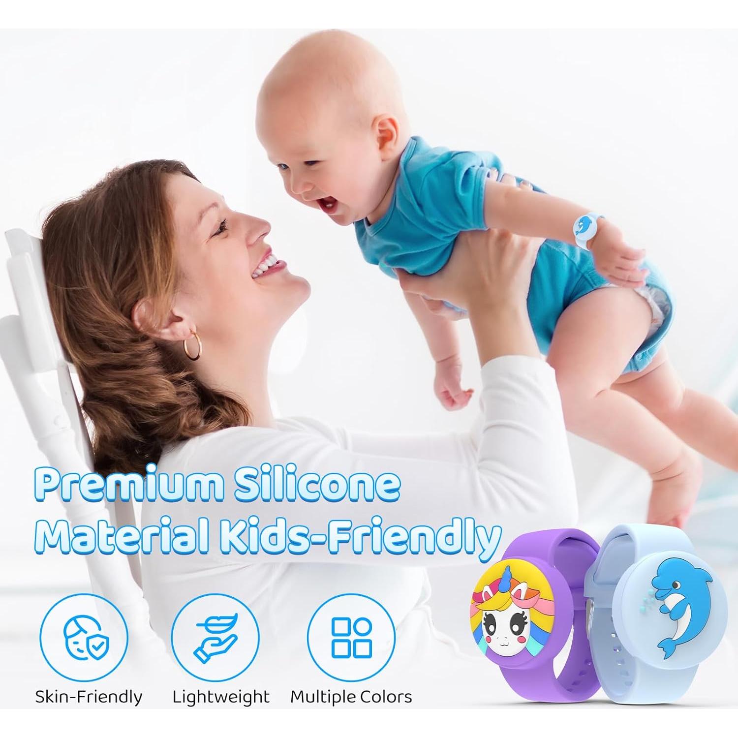 Pulsera Airtag Impermeable Motande para Niños - 2 Piezas