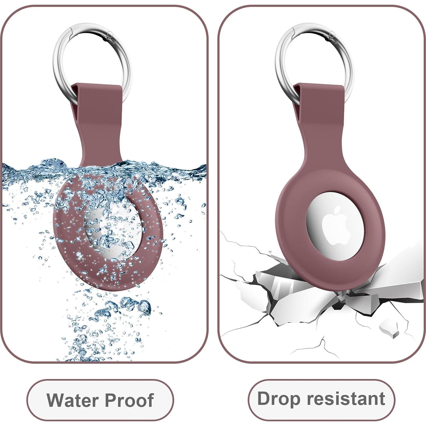 6 Fundas Llavero AirTag Mugust Silicona GPS para Mascotas