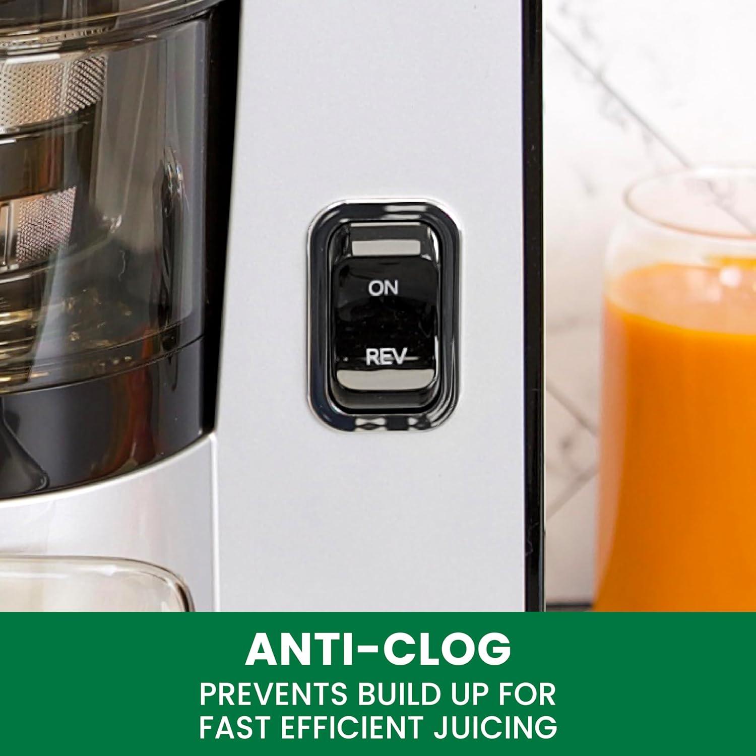 Extractor de Jugo Omega VSJ843QS 150W Vertical 5.22kg