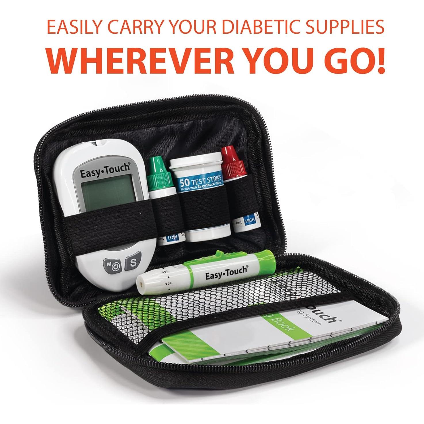 Kit de Monitoreo de Glucosa EasyTouch con Medidor y Lancetas