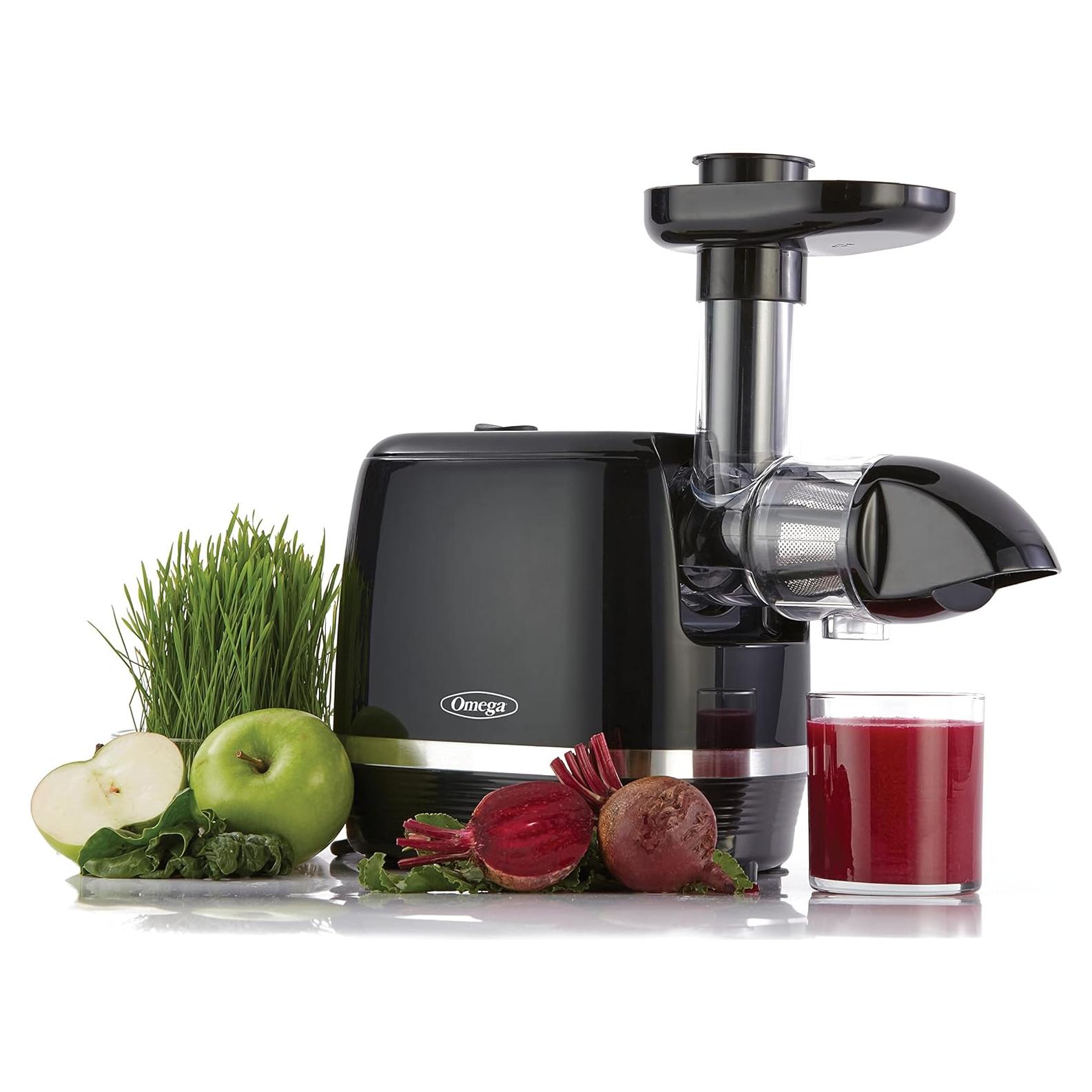 Exprimidor de Prensa Fría Omega H3000D 150W Negro