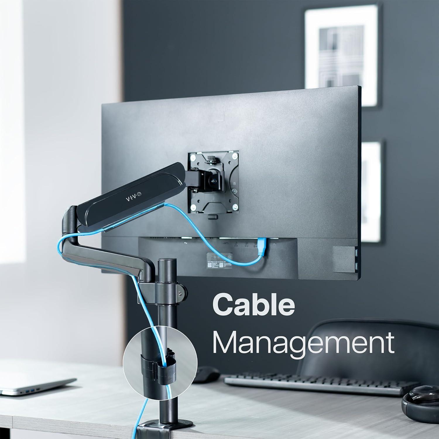 Soporte de Monitor VIVO STAND-V001K para 17 a 32" Negro