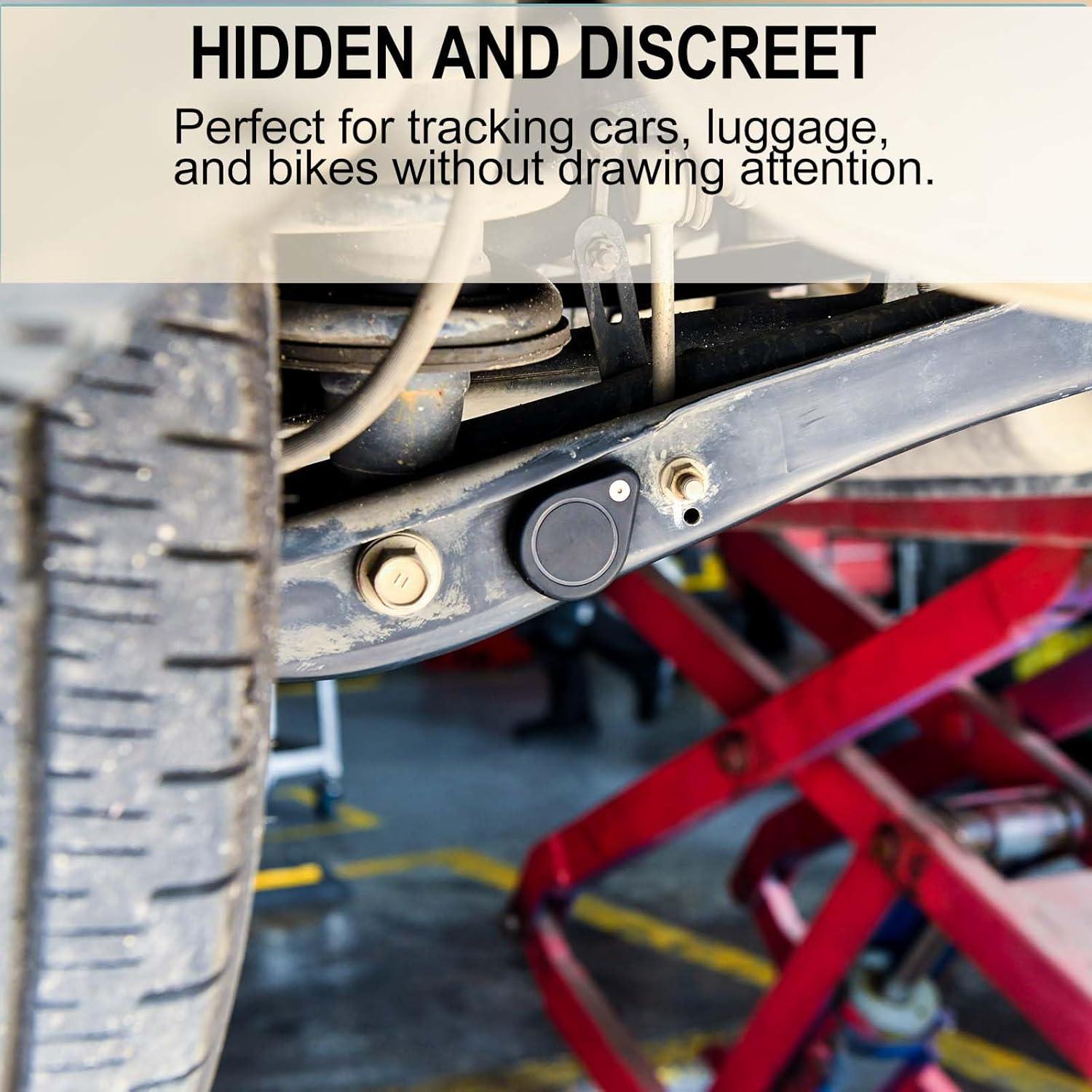 Funda Magnética Impermeable Sifemp para AirTag - 2 Pack Gris