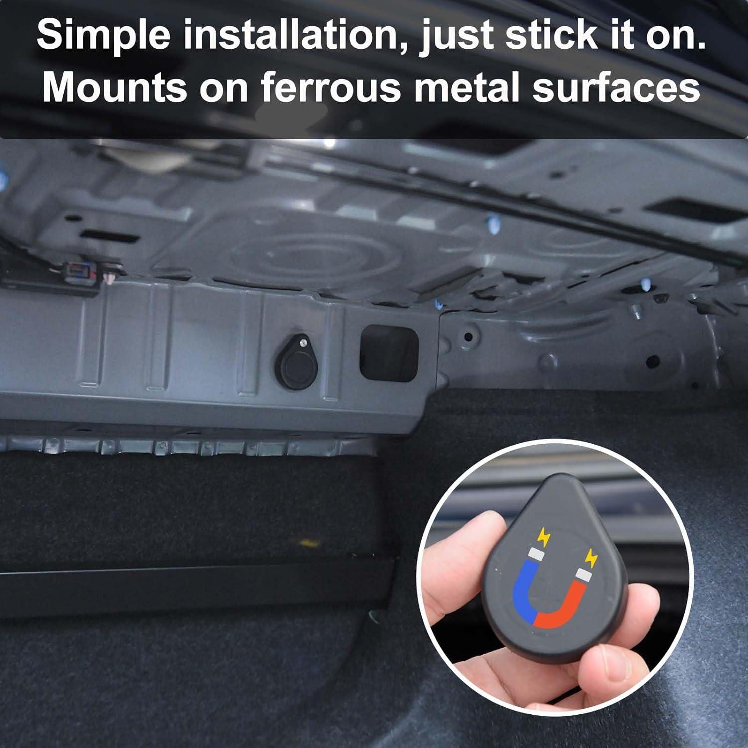 Funda Magnética Impermeable Sifemp para AirTag - 2 Pack Gris