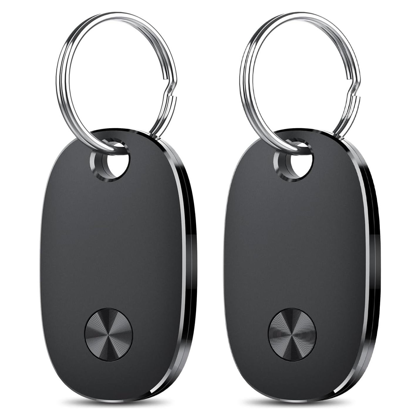 Rastreador Bluetooth Aowoka Air Tags 2 Pack IP67 Batería Reemplazable