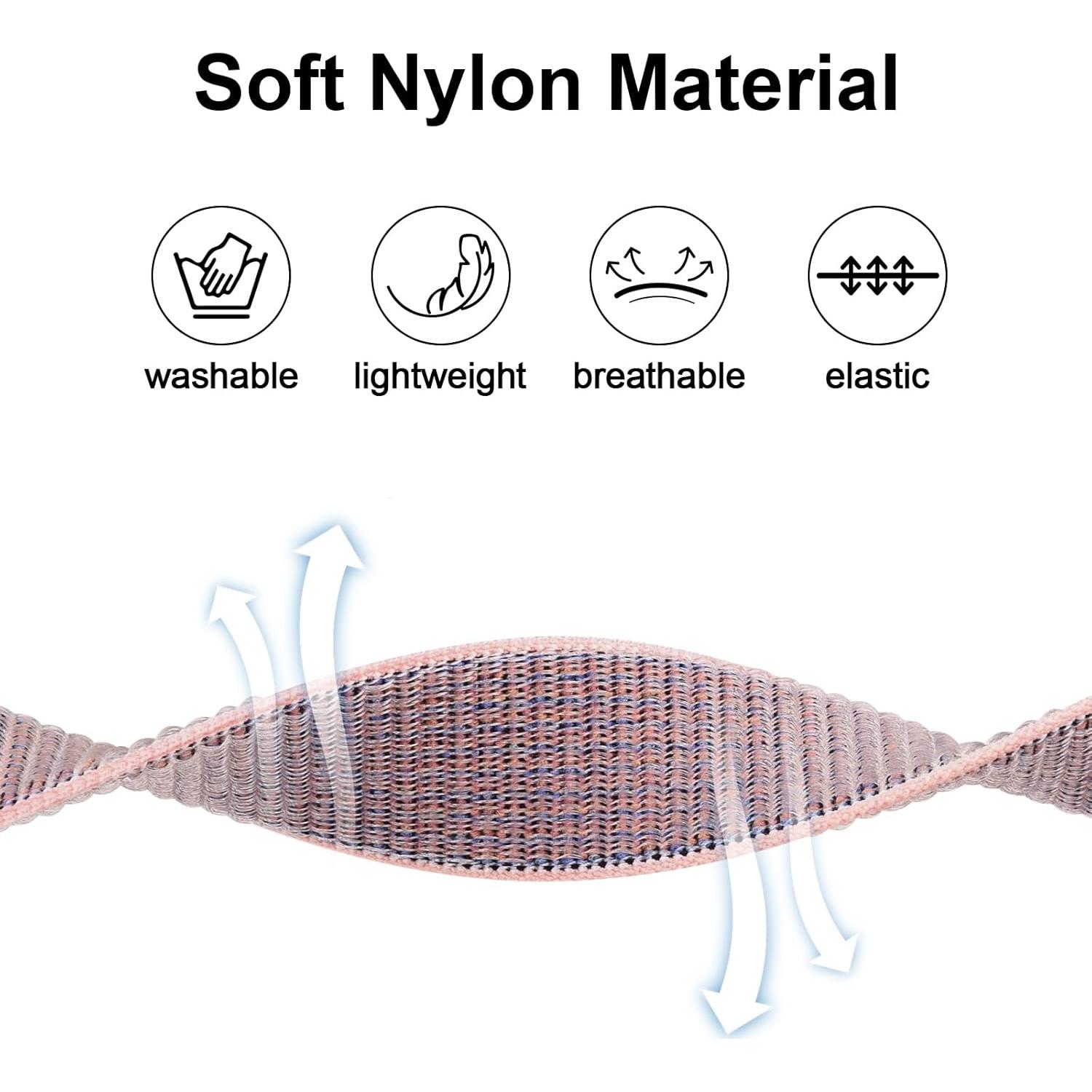 Pulsera Ajustable Nylon AirTag Meliya para Niños 16cm