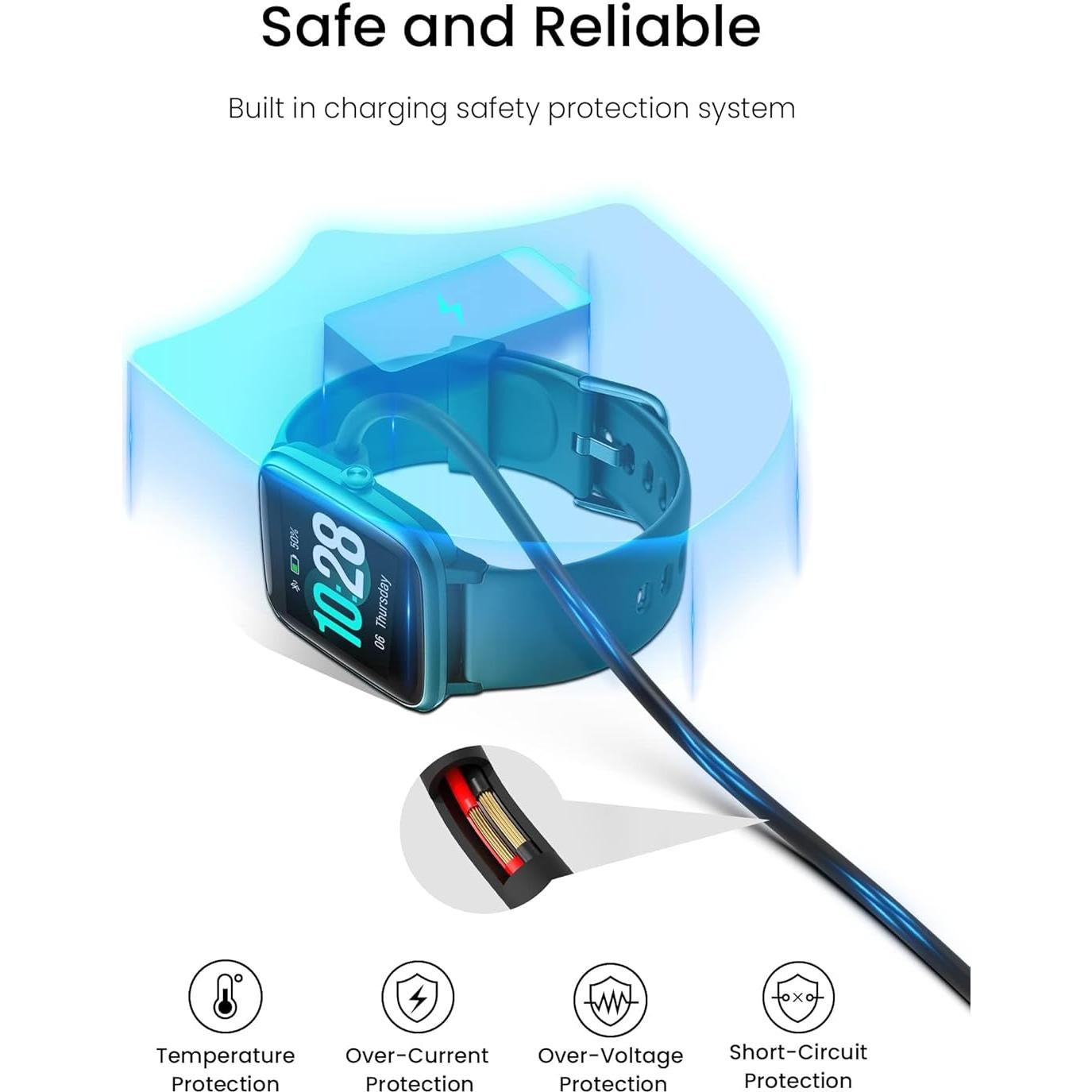 Cargador Magnético Sinoacc para Reloj Inteligente 1m