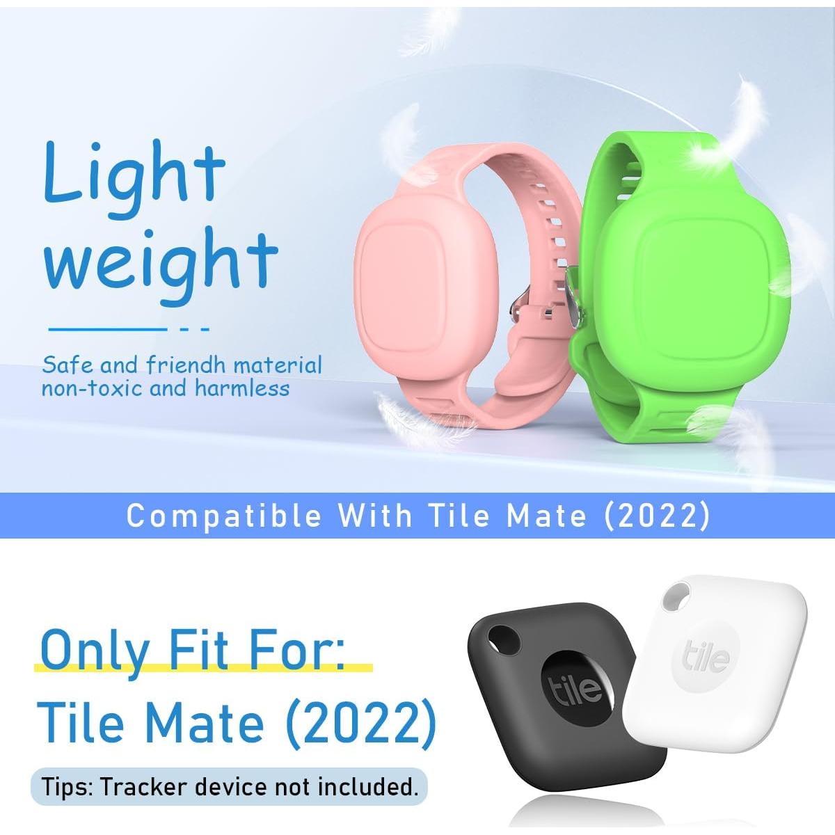 Funda de Silicona Impermeable WQNIDE para Tile Mate 2022 - 2 Pack