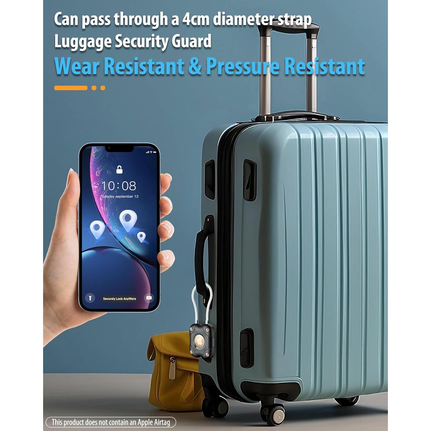 Paquete de 4 Soportes para Airtag DEERLET Impermeables