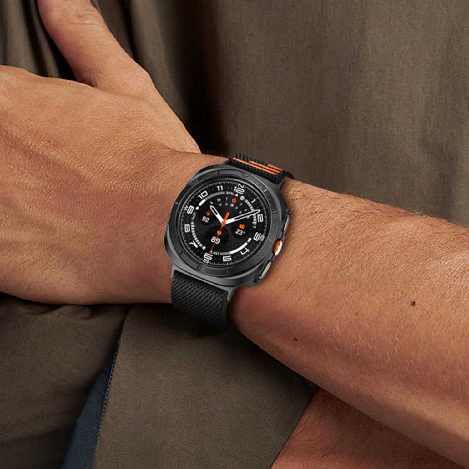 Funda Rugged AMANECER para Galaxy Watch 7 Ultra 47MM - Negro