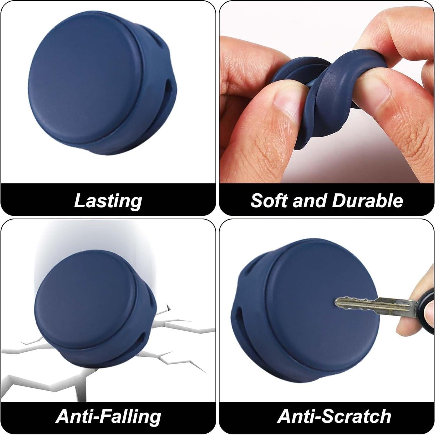 2 Fundas de Silicona Impermeables para Airtag Lasuroa