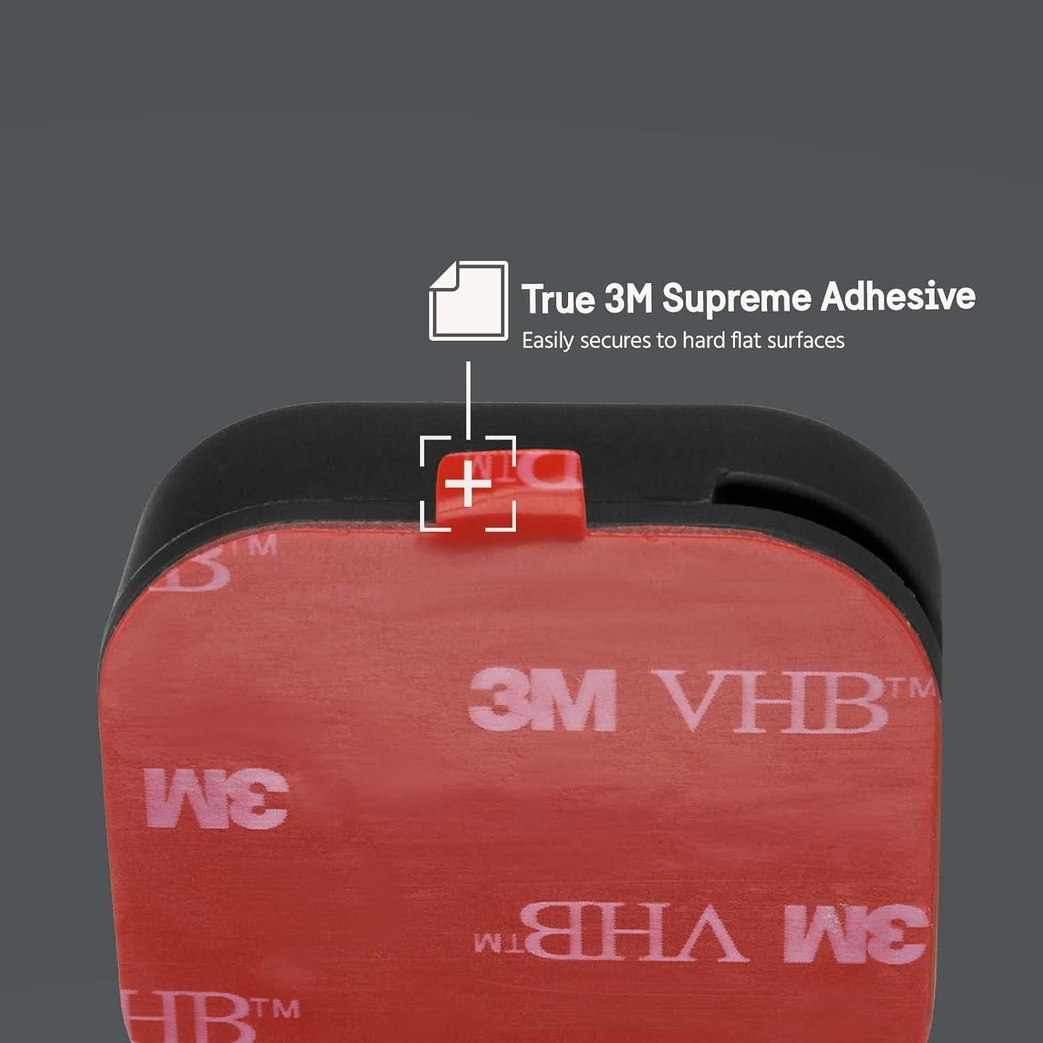 Pelican Soporte y Funda para AirTag - 4 Piezas, Negro