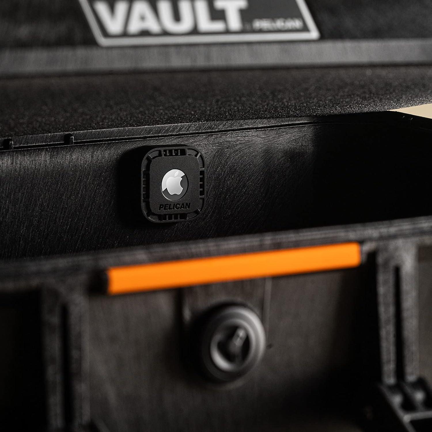 Pelican Soporte y Funda para AirTag - 4 Piezas, Negro