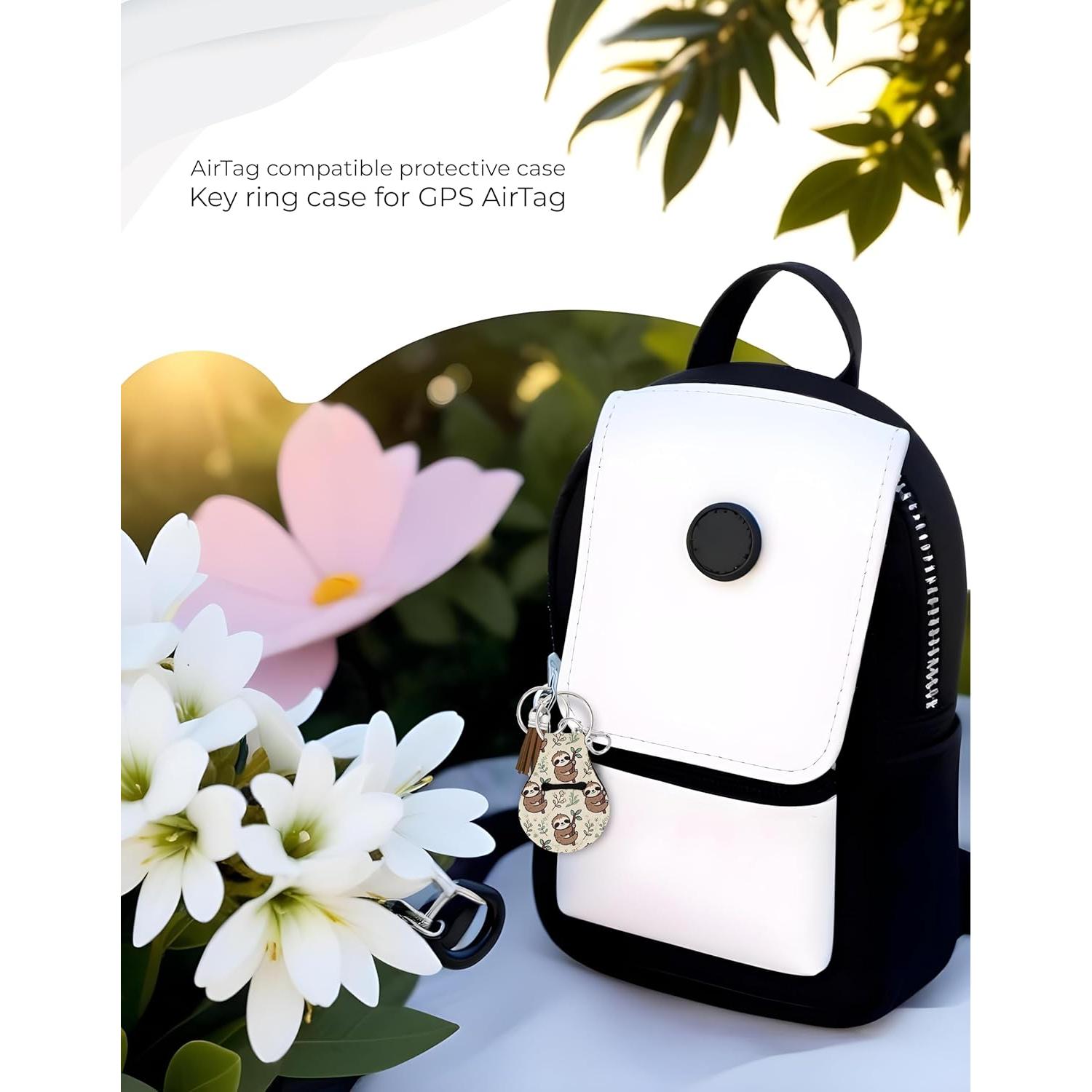 Funda Neopreno Jolitee para AirTag - Diseño Perezoso