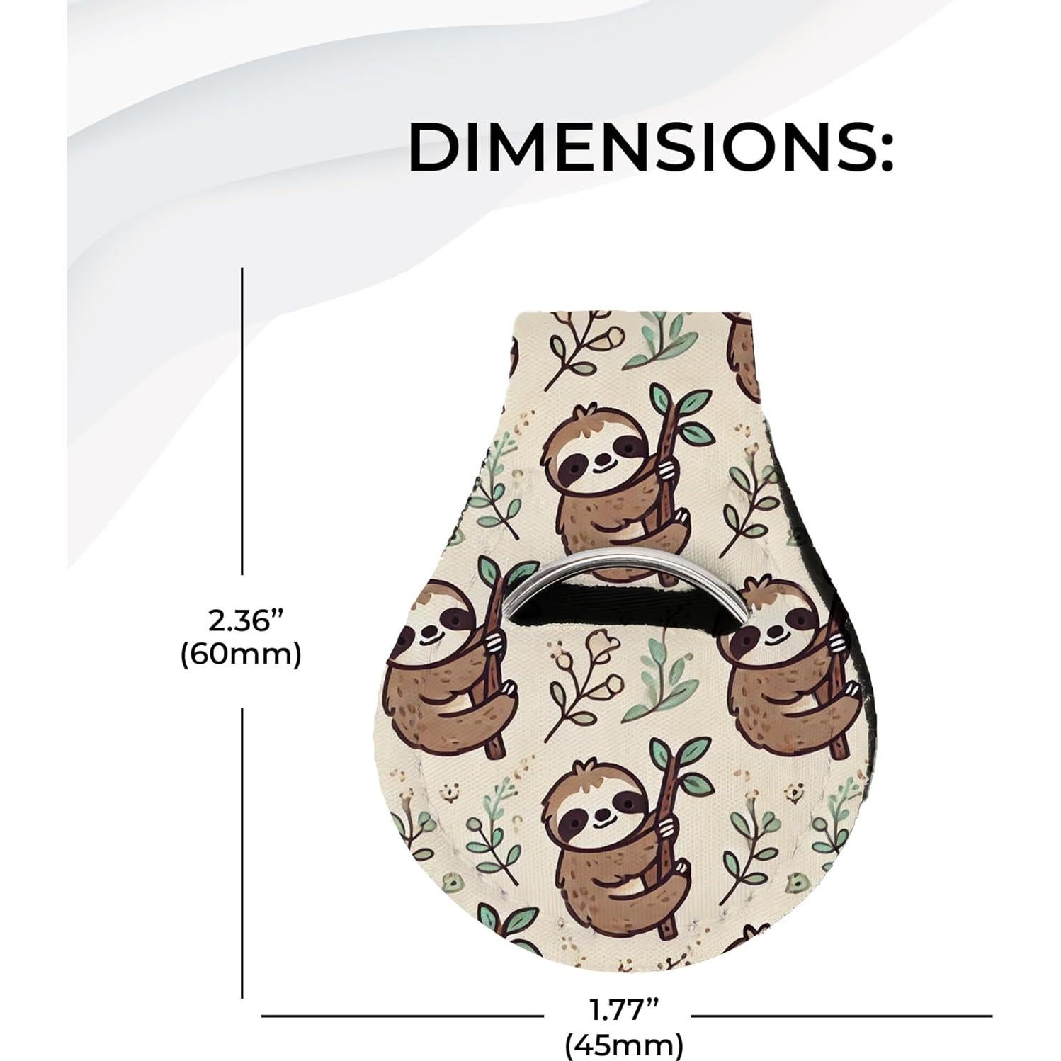 Funda Neopreno Jolitee para AirTag - Diseño Perezoso