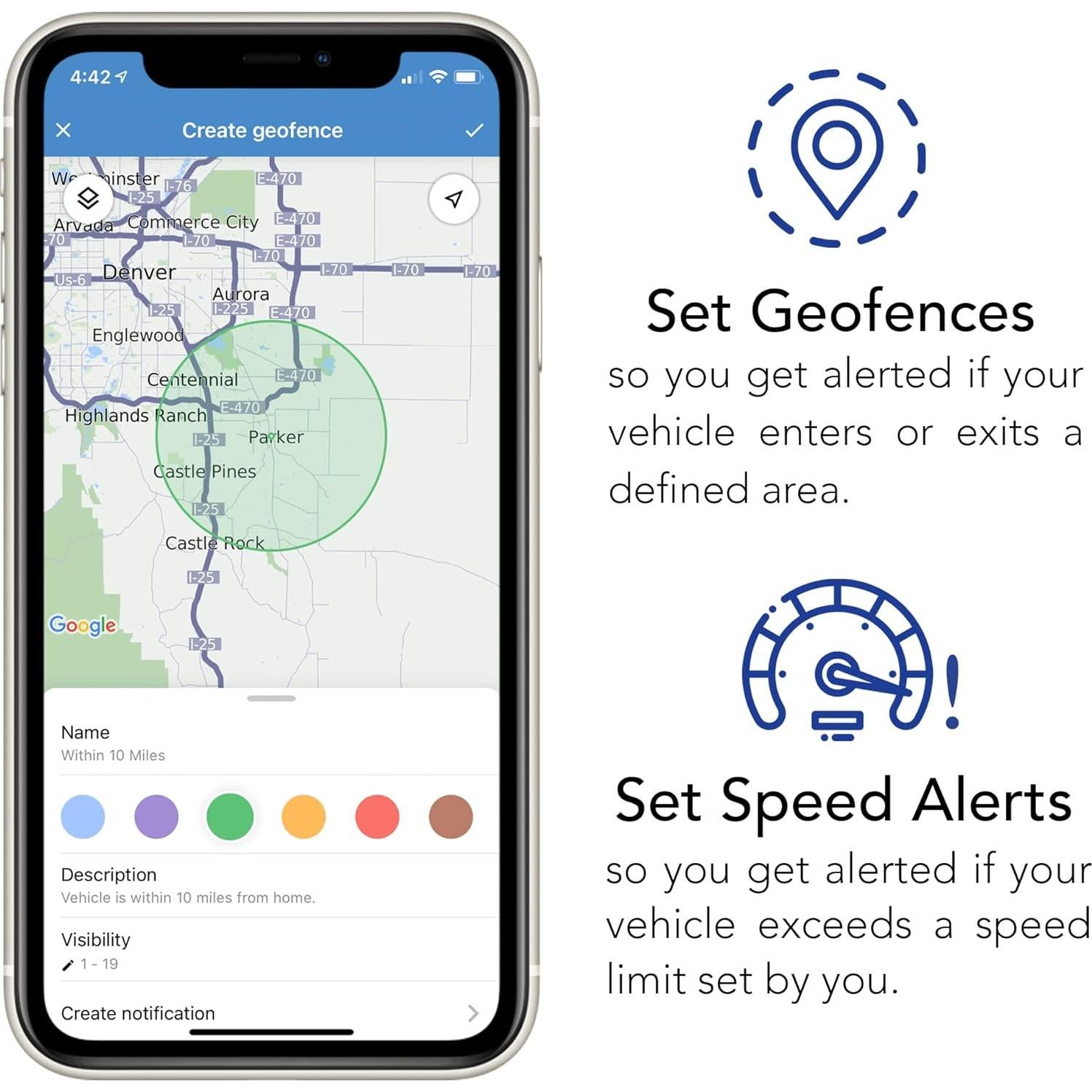 Rastreador GPS Brickhouse Livewire Volt 4G para Vehículos