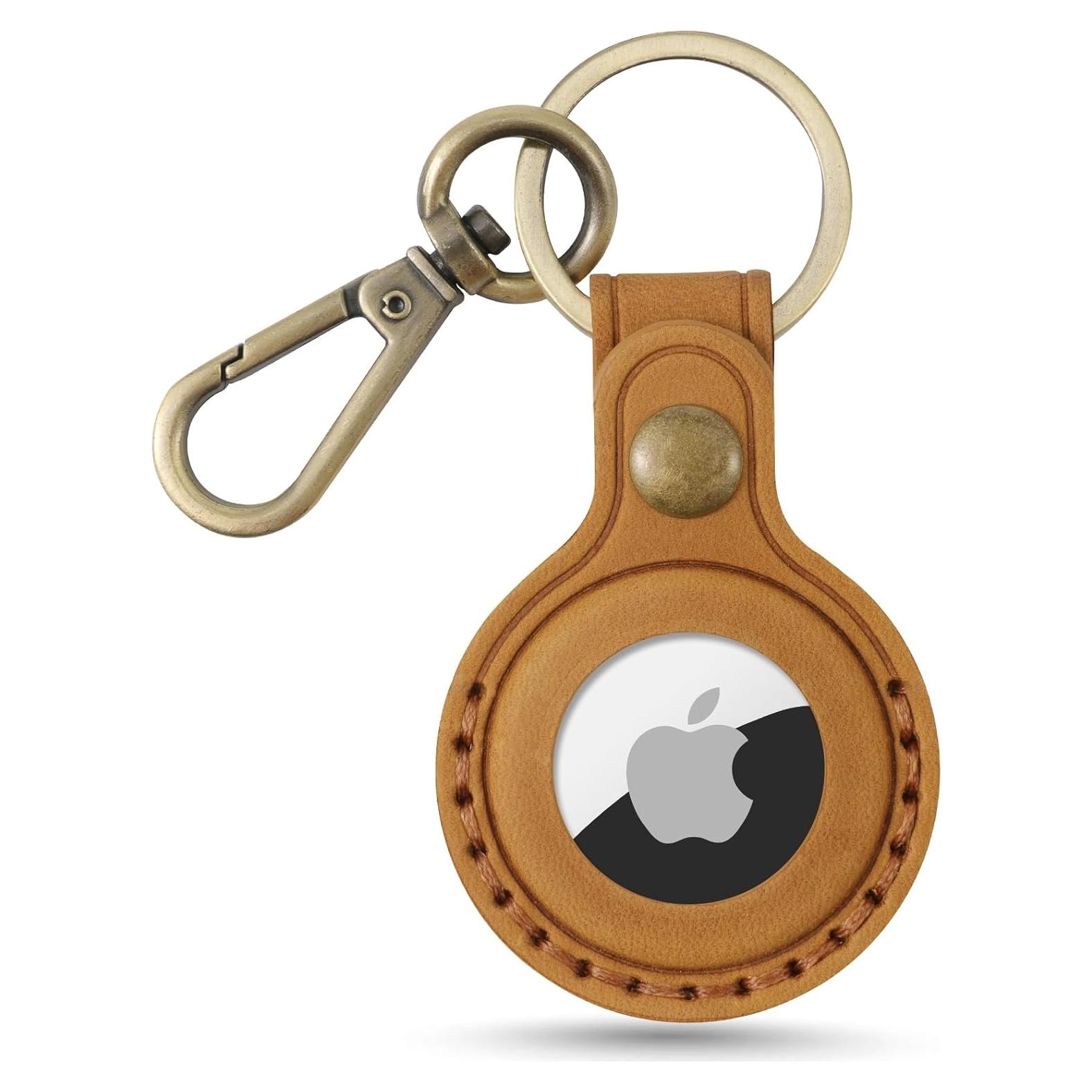 Funda de Cuero para Llaves Jack&Chris JC304 - Color Camel