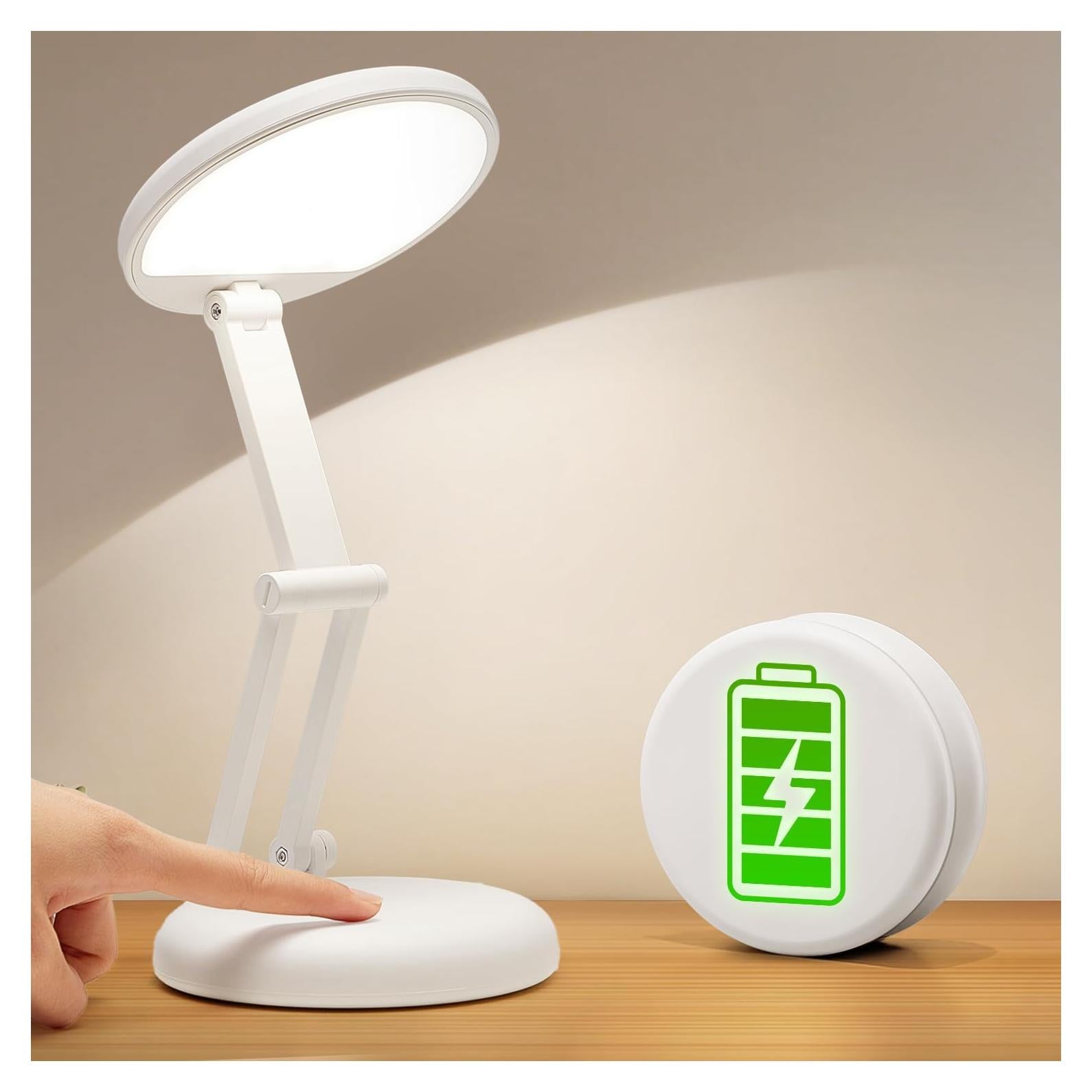 Lámpara de Mesa Inalámbrica COOLIGHT 3600mAh Plegable