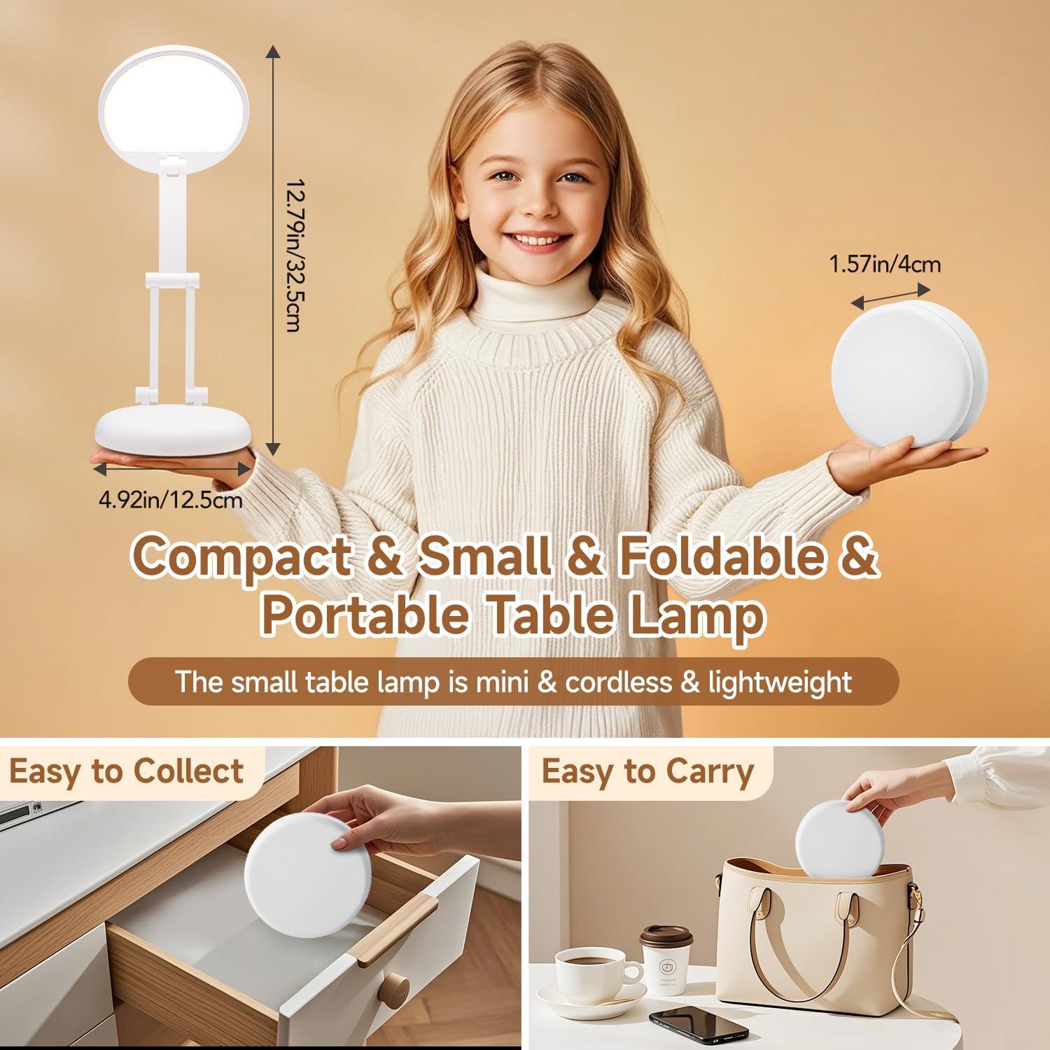 Lámpara de Mesa Inalámbrica COOLIGHT 3600mAh Plegable