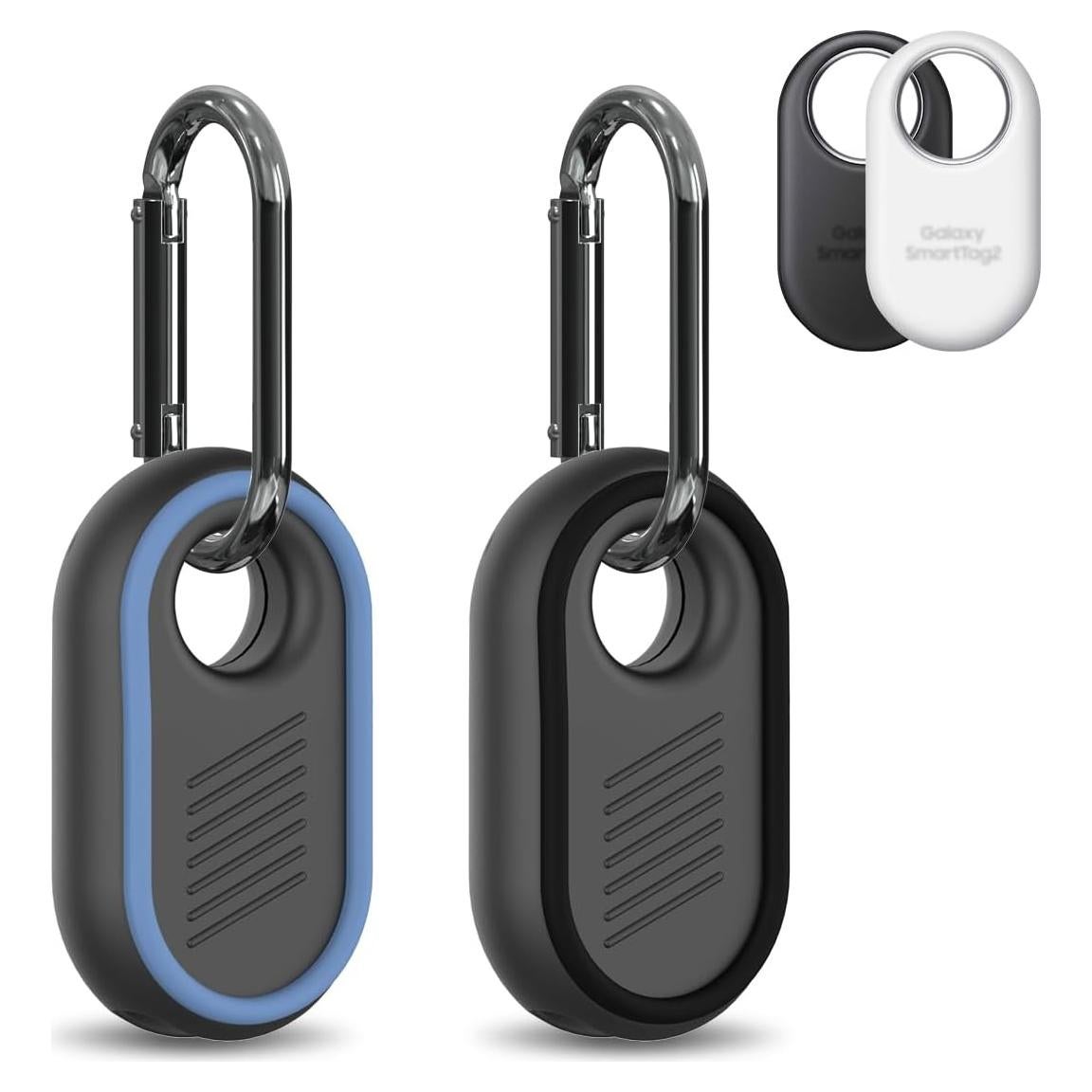 Funda de Silicona Suave para Samsung Galaxy SmartTag2 - 2 Piezas