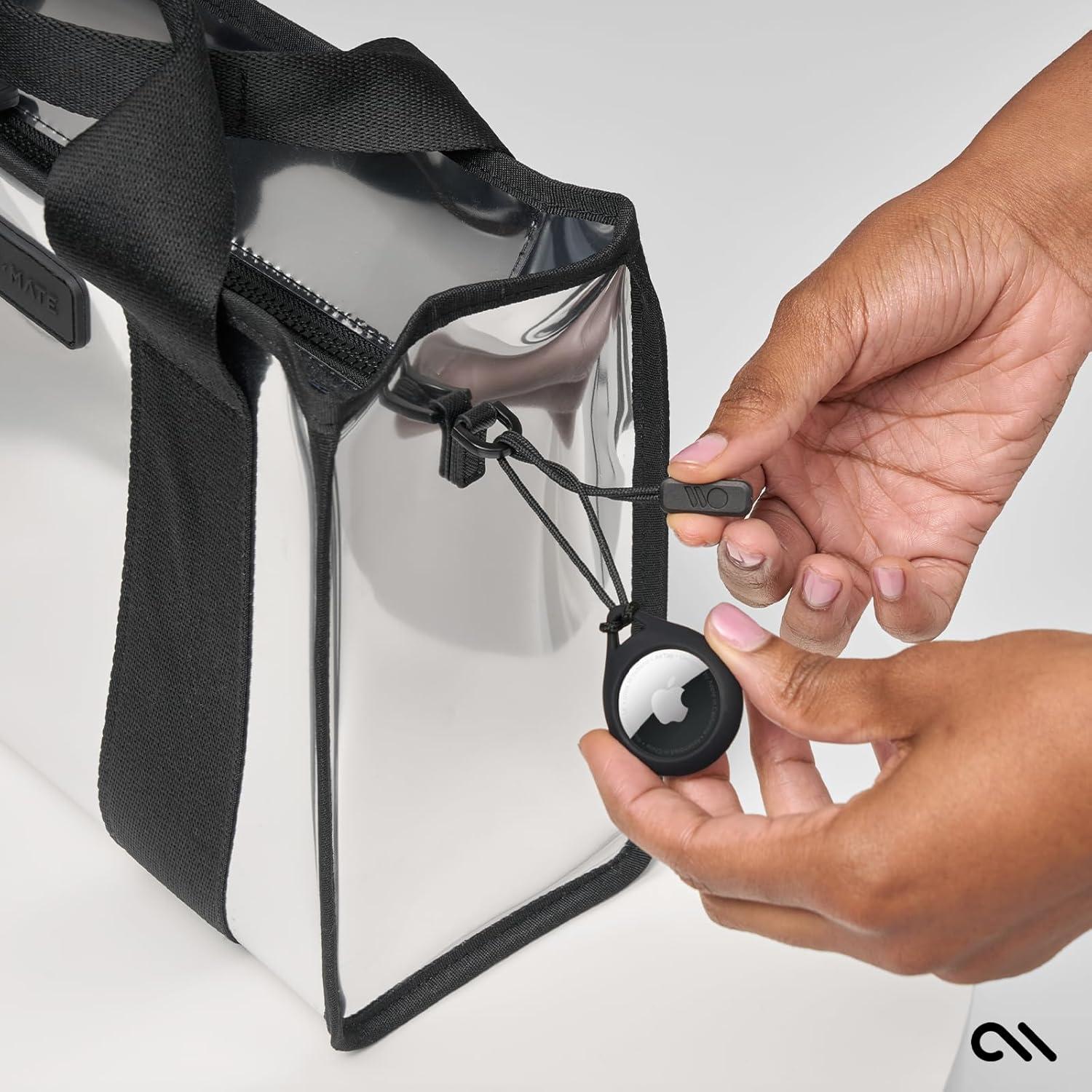 Soporte para AirTag Case-Mate - Llavero Negro Duradero