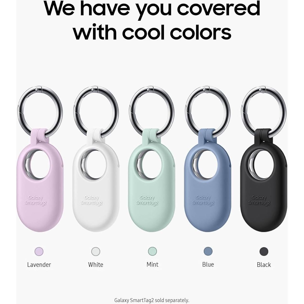 Funda de Silicona Samsung Galaxy SmartTag2 Menta