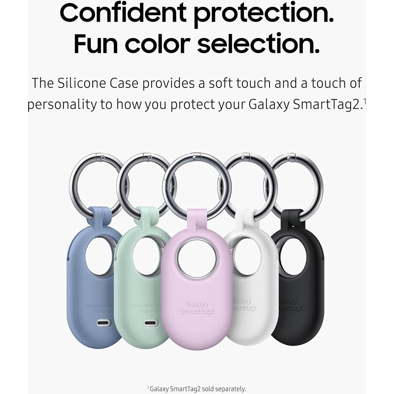 Funda de Silicona Samsung Galaxy SmartTag2 Menta