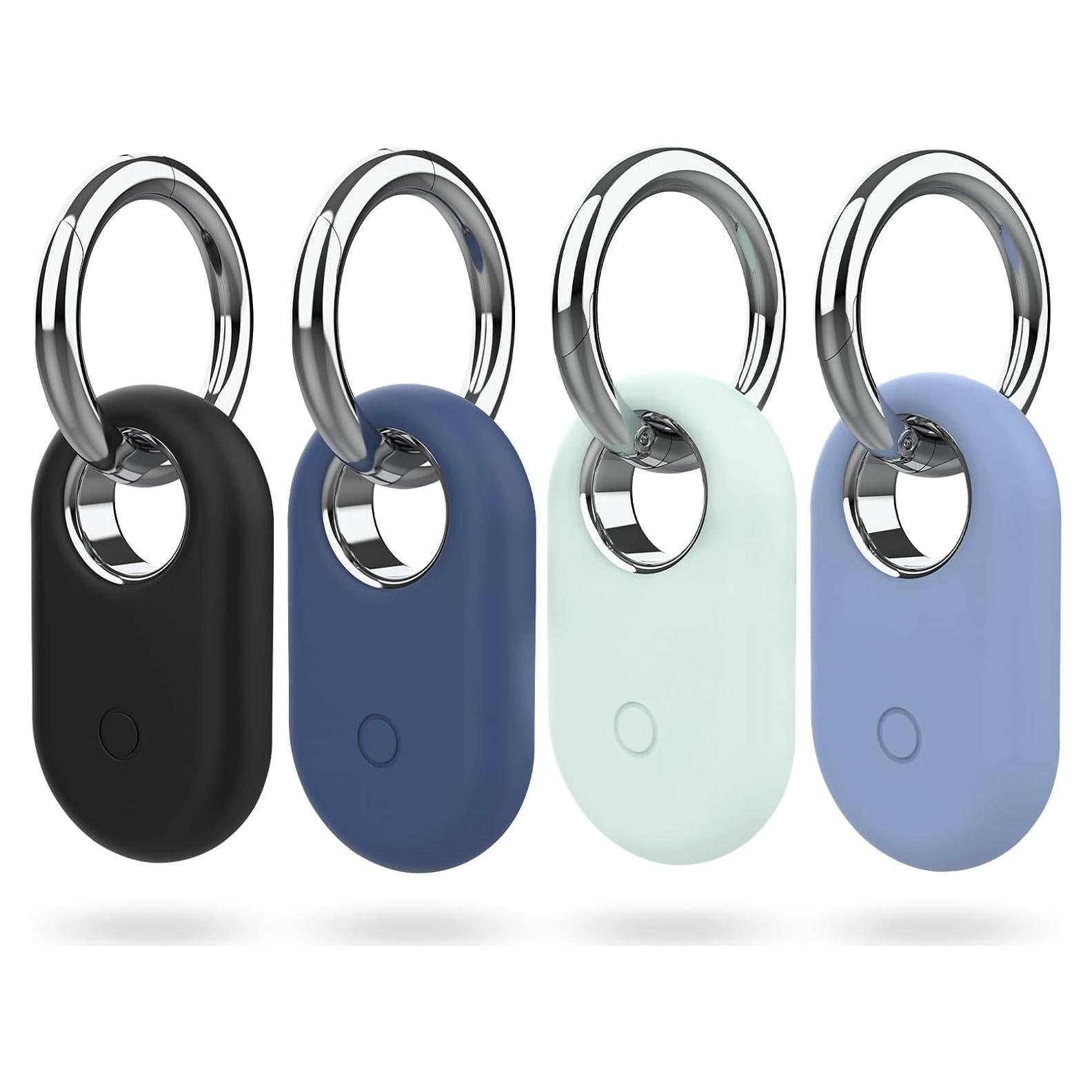 Paquete de 4 Soportes de Silicona para Samsung Galaxy SmartTag2