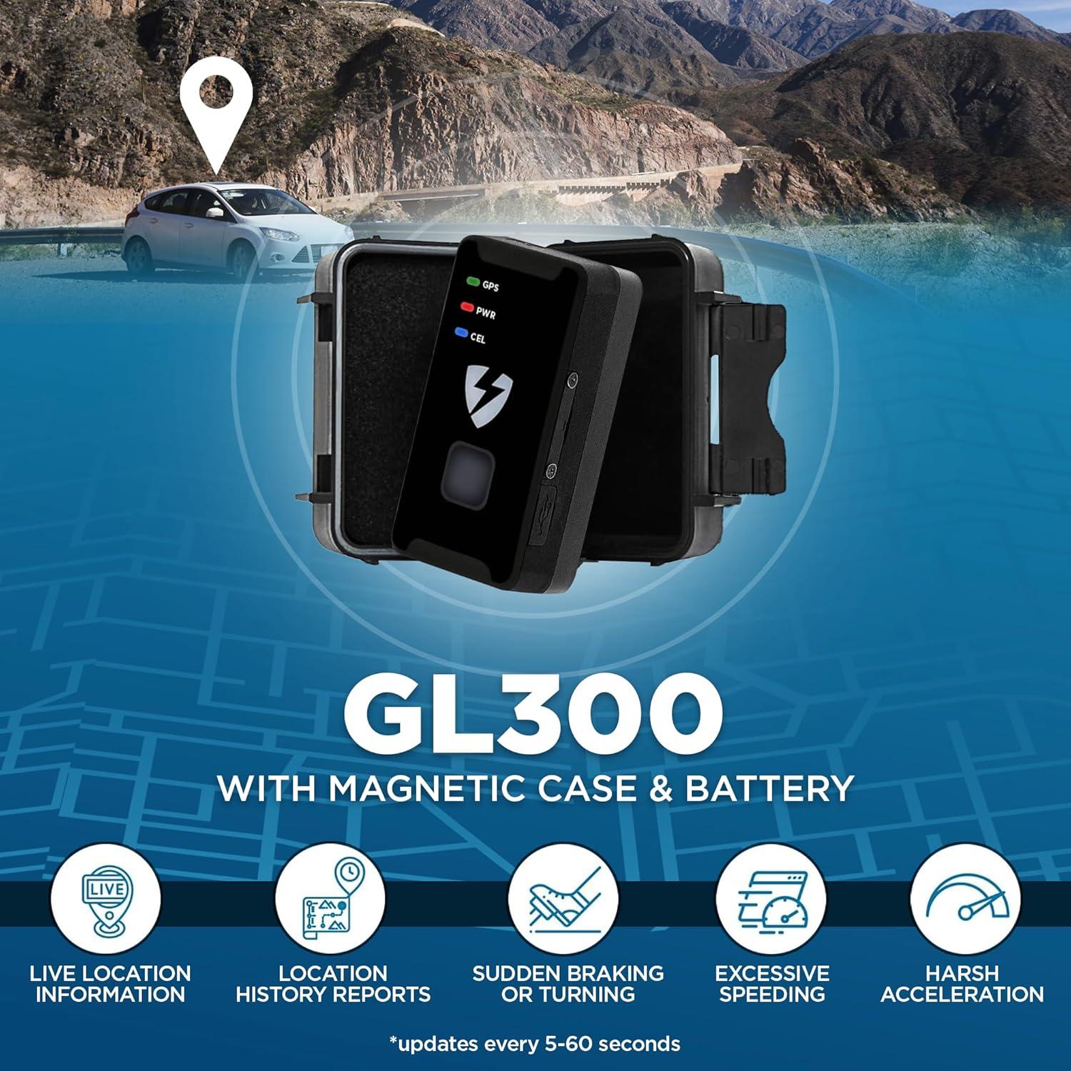 Rastreador GPS GL300 Lightning con Estuche Magnético - Seguridad Vehicular