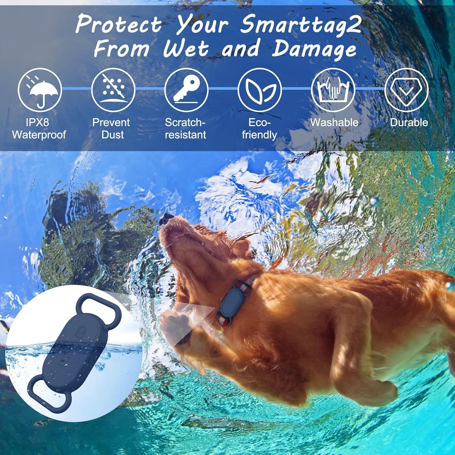 Paquete 3 Sujetadores Collar Perros Vancle Galaxy SmartTag 2