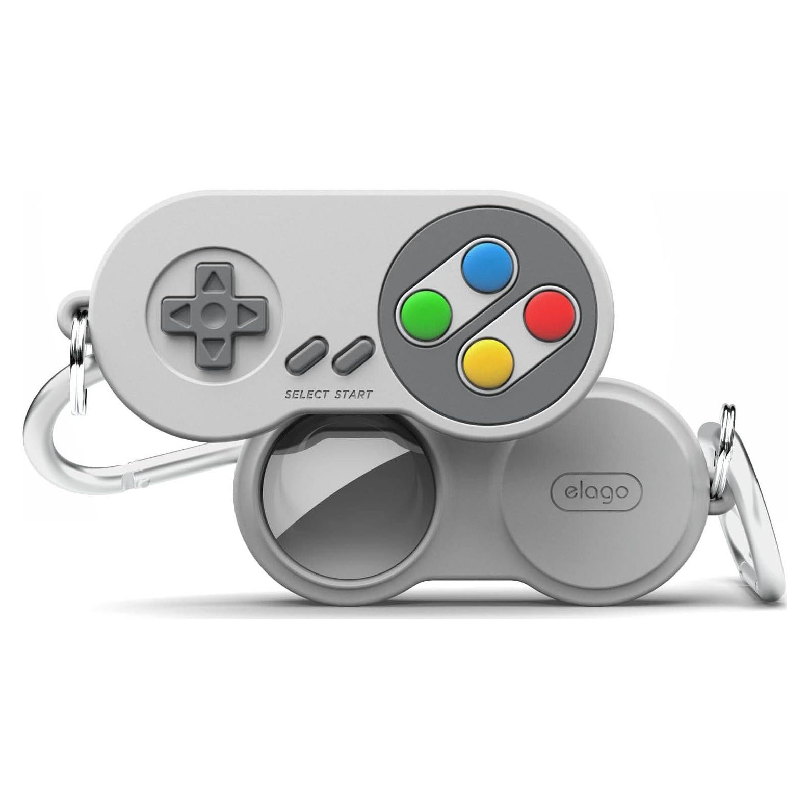 Funda Llavero elago W5 para Apple AirTags - Gris Claro