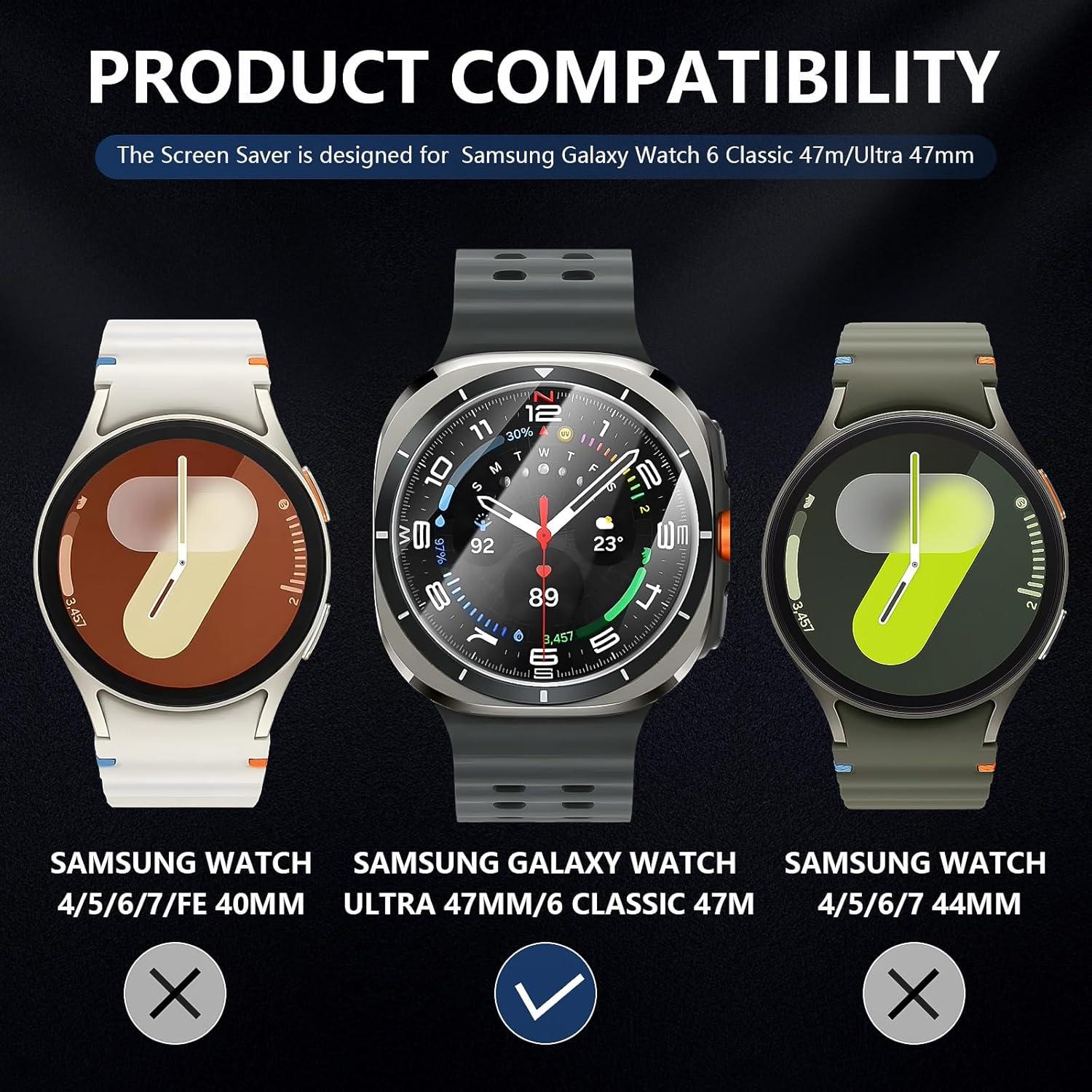 Protector de Pantalla Suoman para Galaxy Watch 6/7 47mm