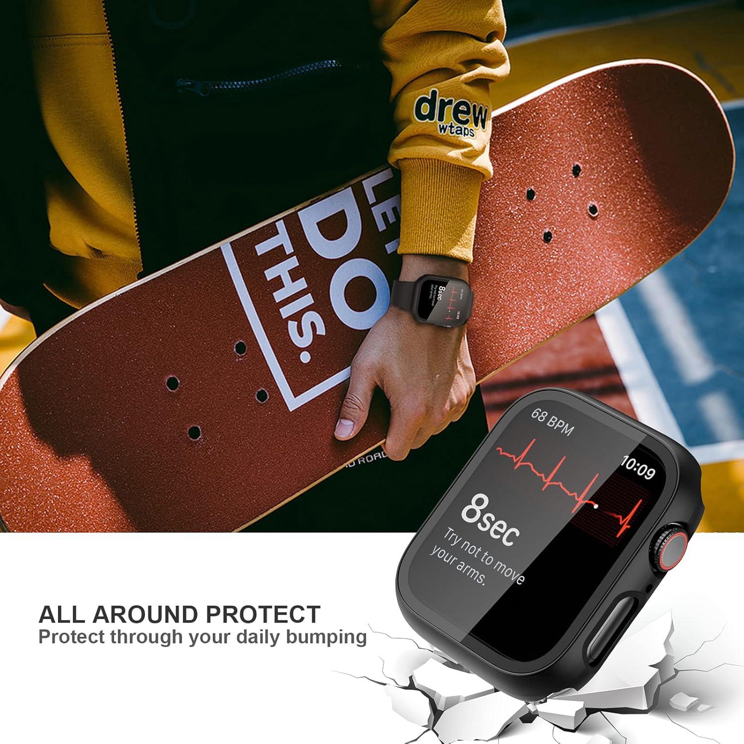 Funda y Protector de Pantalla para Apple Watch 40mm JZK