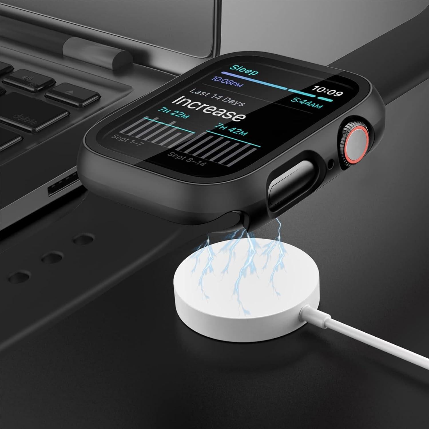 Funda y Protector de Pantalla para Apple Watch 40mm JZK