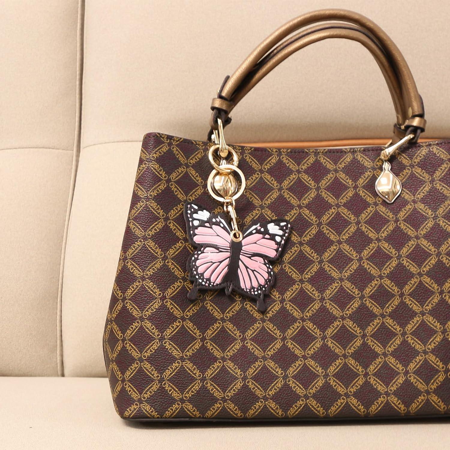 Juego de 2 Sujetadores de Llave XEEWEN para AirTag Mariposa