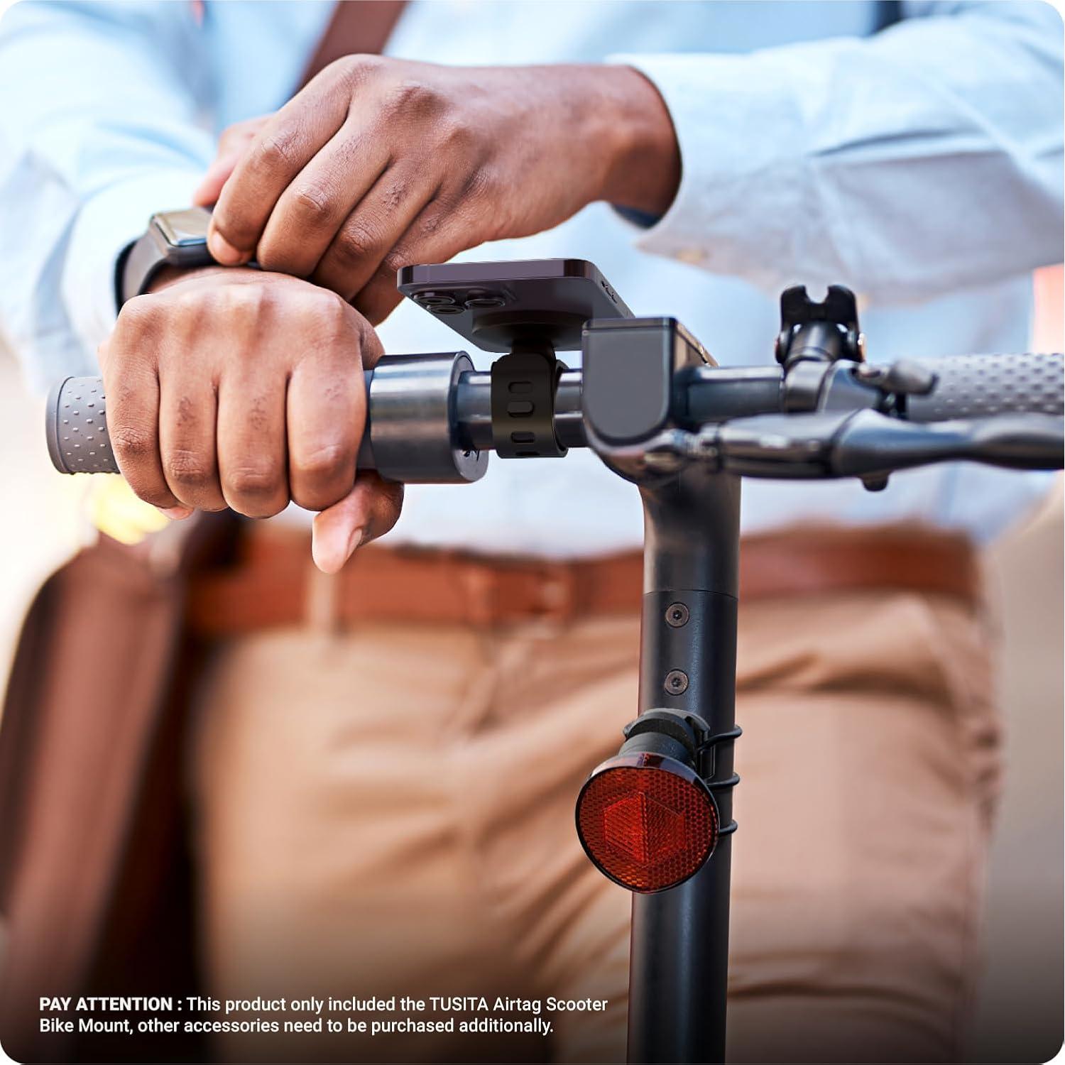 Soporte Oculto para Airtag TUSITA para Bicicleta y Scooter