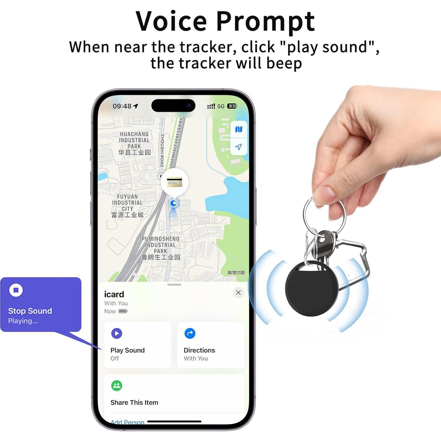 Etiquetas Inteligentes Bluetooth MOR GOLF Air Tracker - Paquete de 4