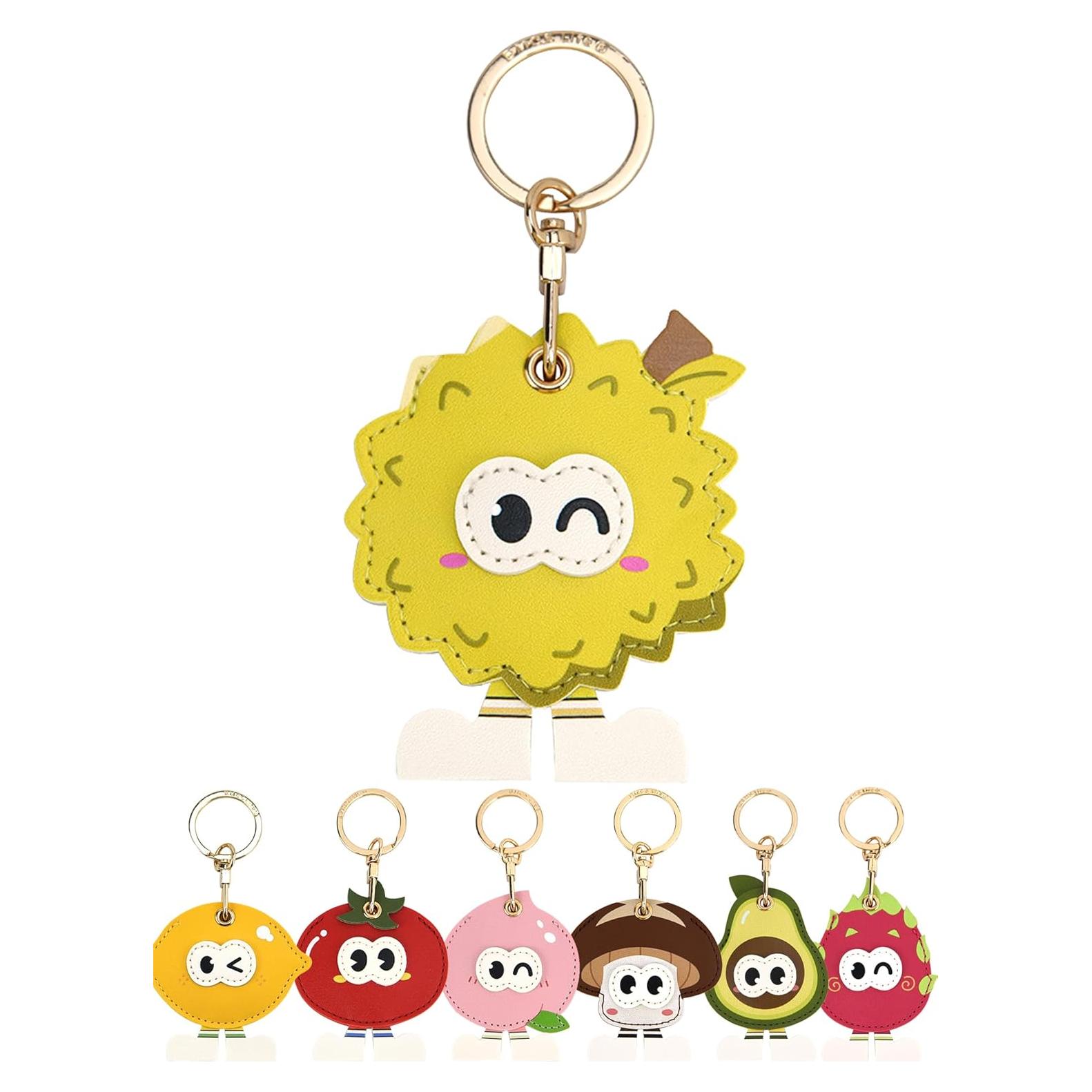 Soporte de cuero KAHADI para AirTag, funda protectora 1 paquete