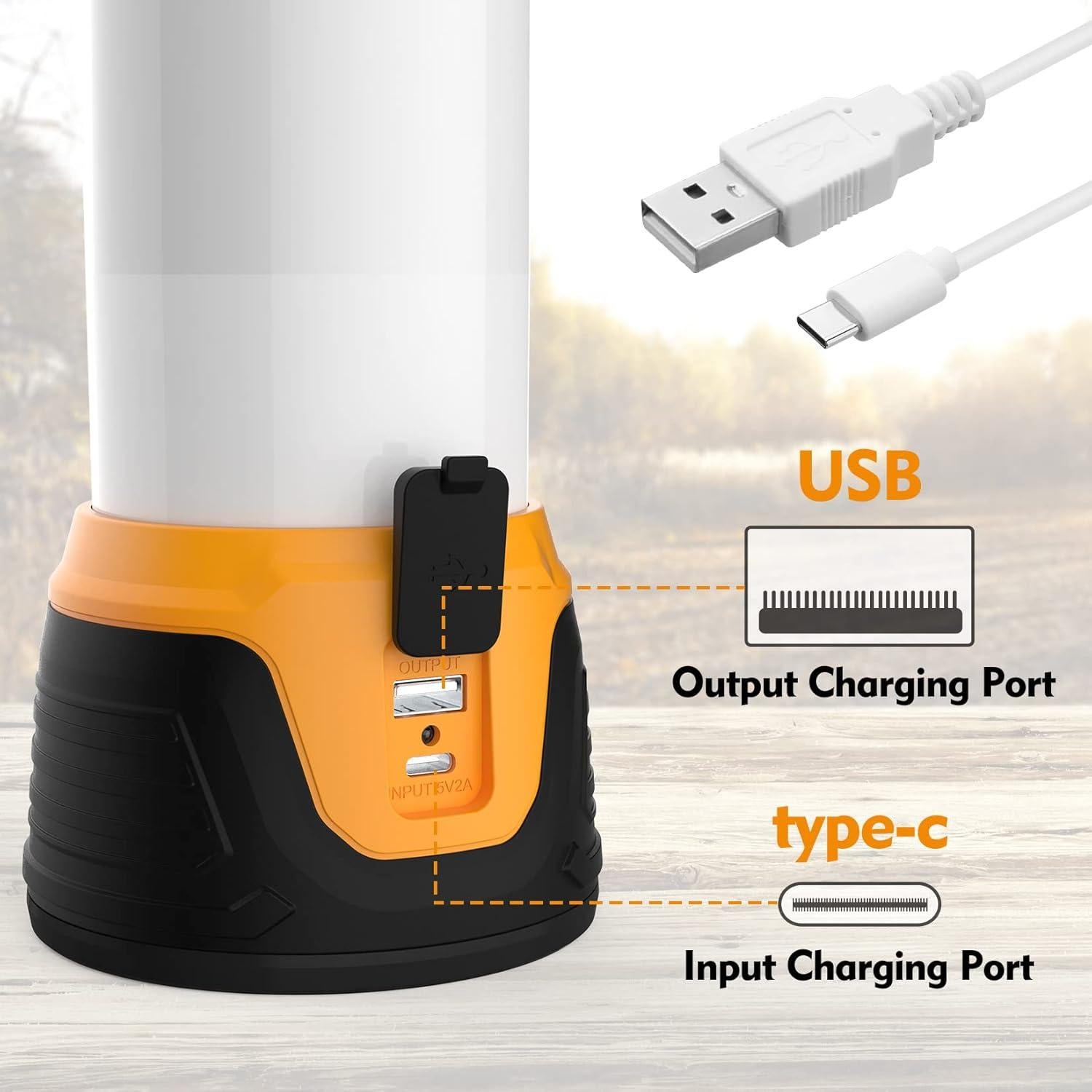 Linterna de Camping LED Recargable EverBrite 1000 Lúmenes 5 Modos