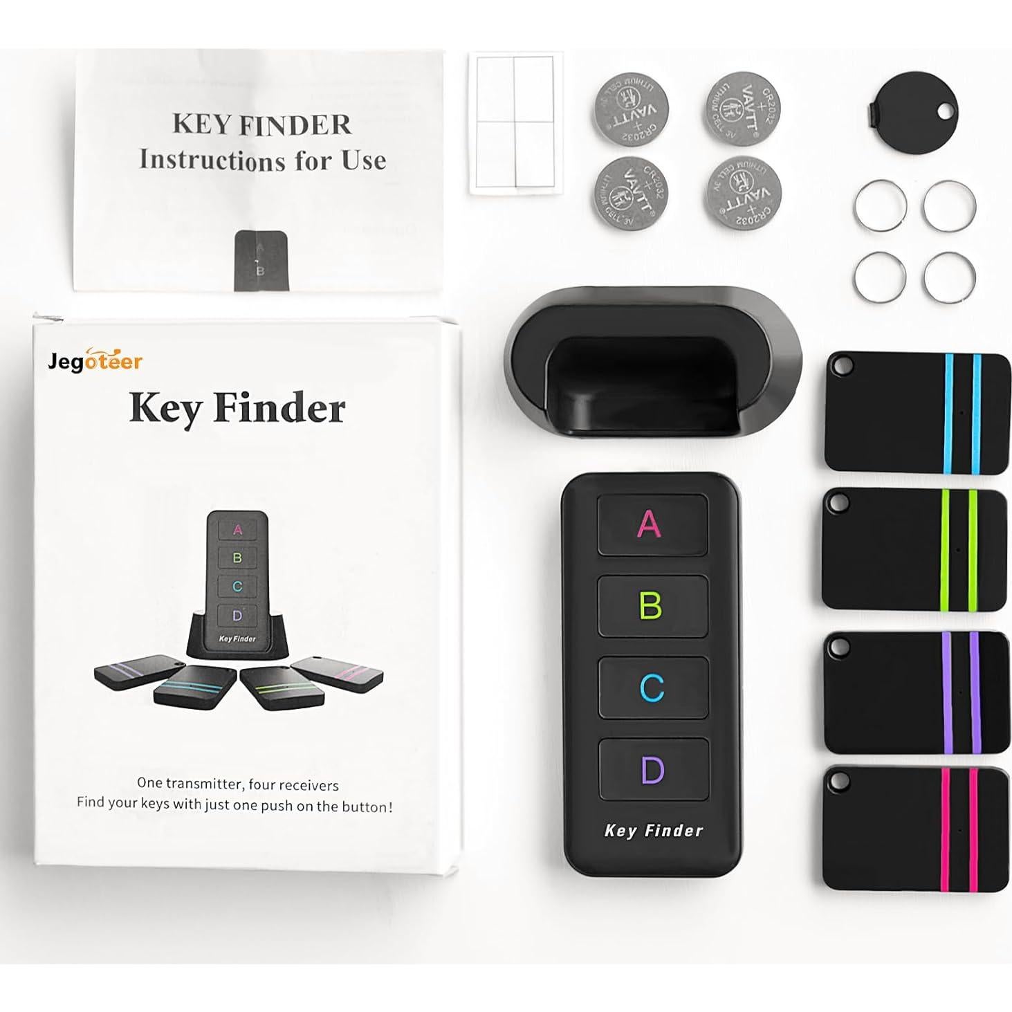 Localizador de Llaves Inalámbrico Symphonier KF04E - 4 Dispositivos