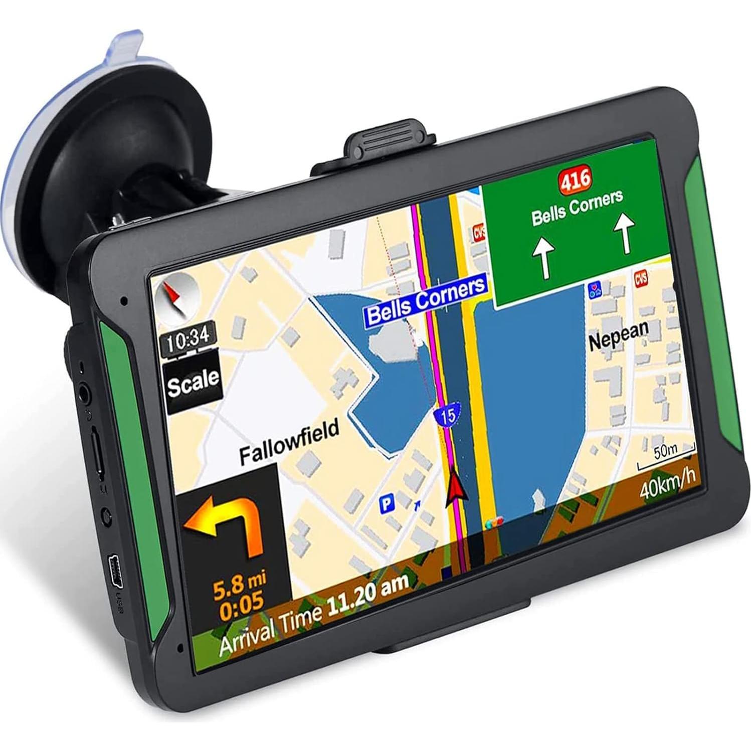 Navegador GPS para Coche LONGRUF S7 7" Mapas 2025