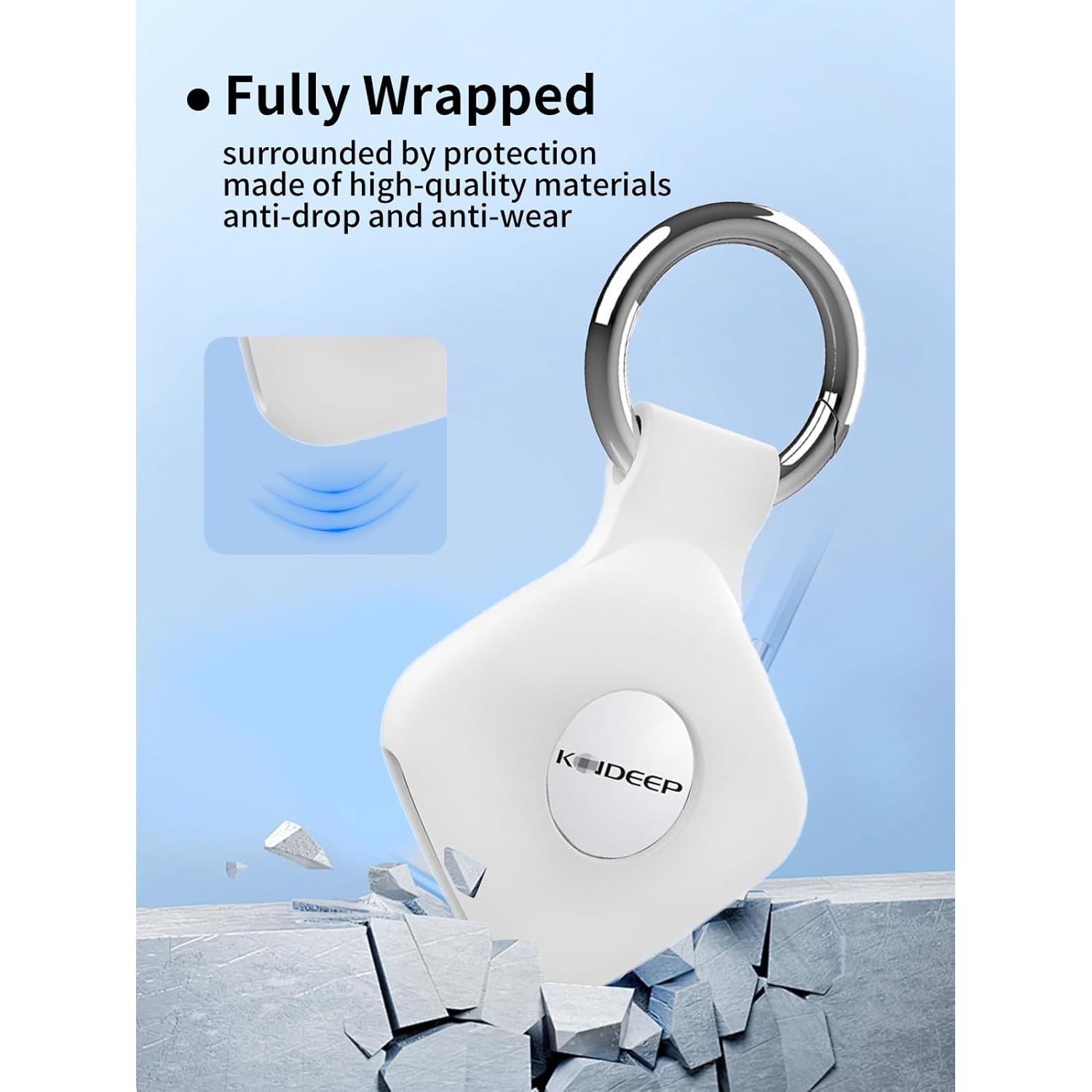 Funda de Silicona UYRUREL para Tracker Air Tag - Antideslizante