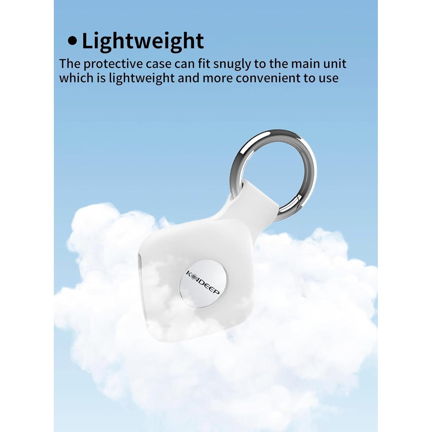 Funda de Silicona UYRUREL para Tracker Air Tag - Antideslizante