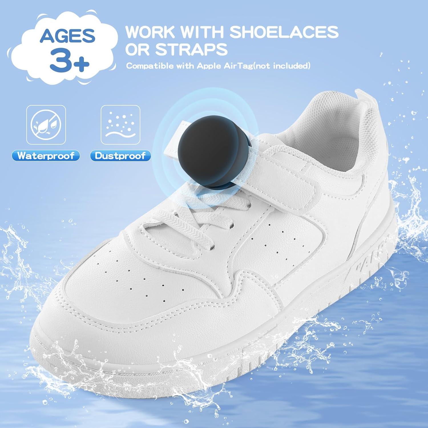 Soporte Impermeable HISEEYE para AirTag - Paquete de 2 Clips